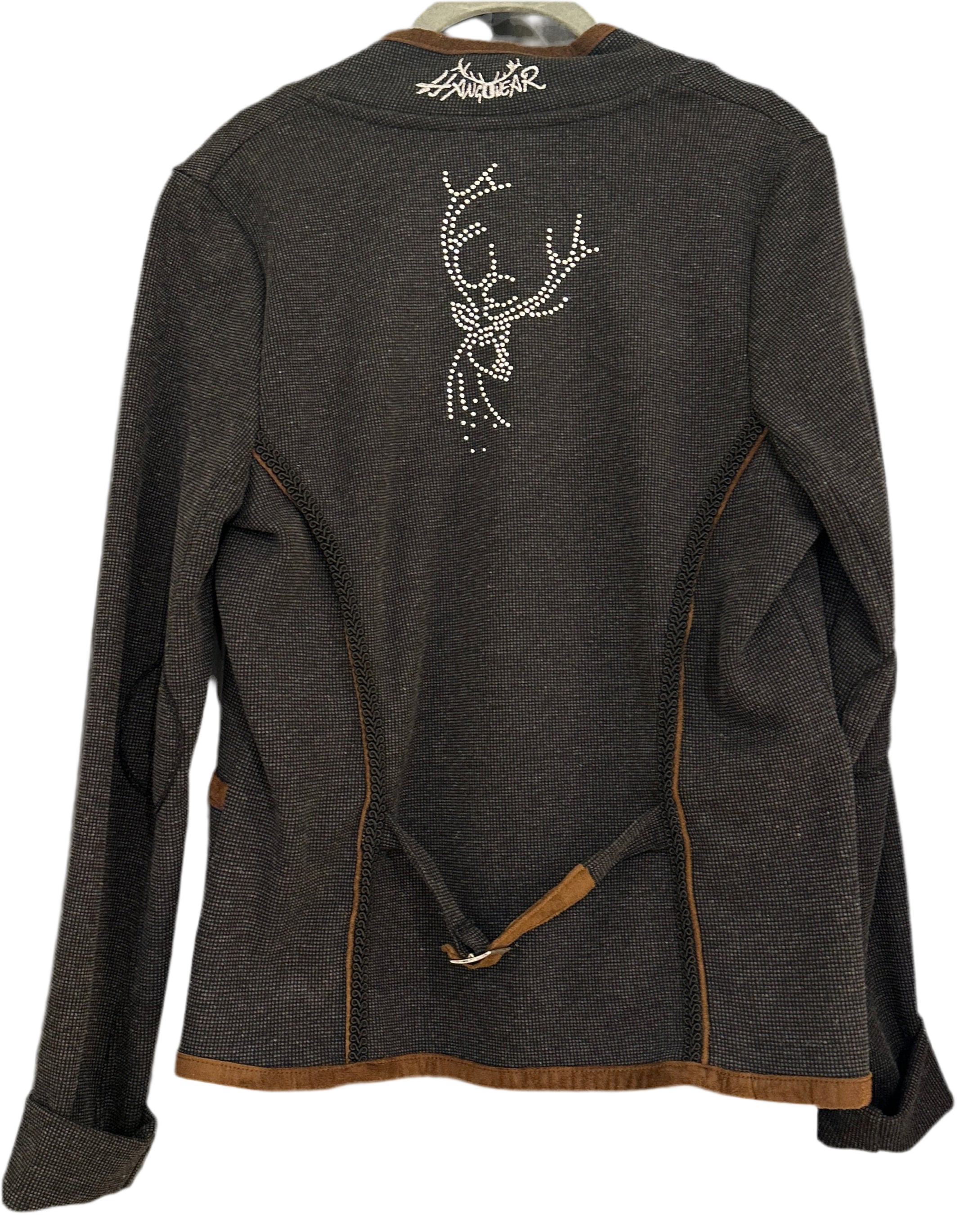 Trachtenjacke Damen Hangowear anthrazit
