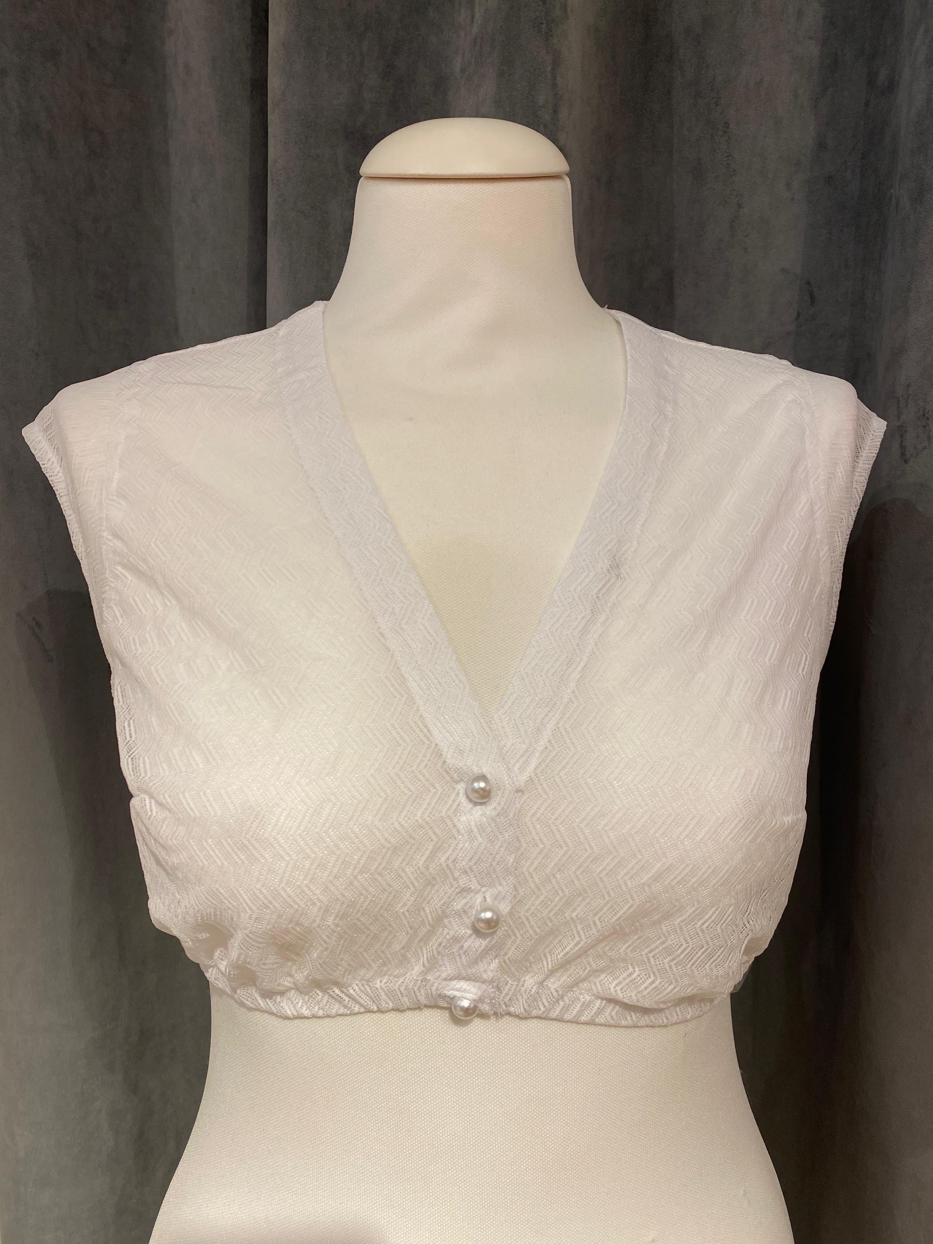 Dirndlbluse Marjo Perasdorf weiß