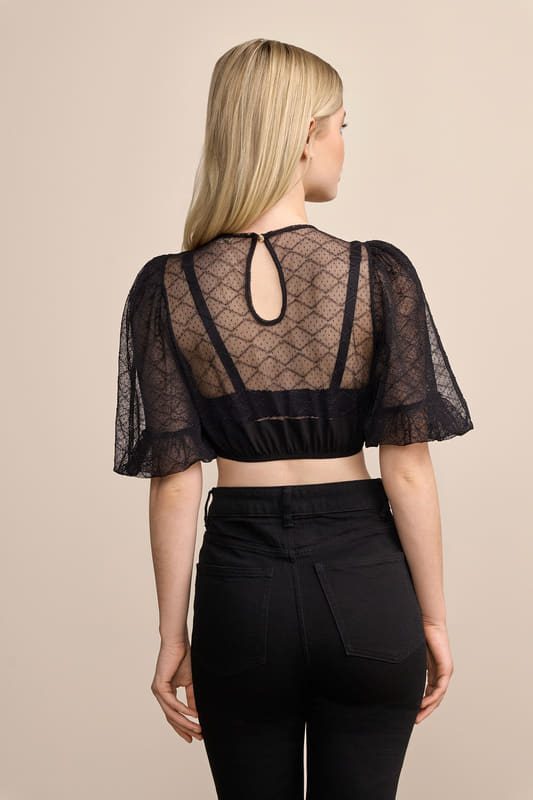 Dirndlbluse Krüger Madl schwarz