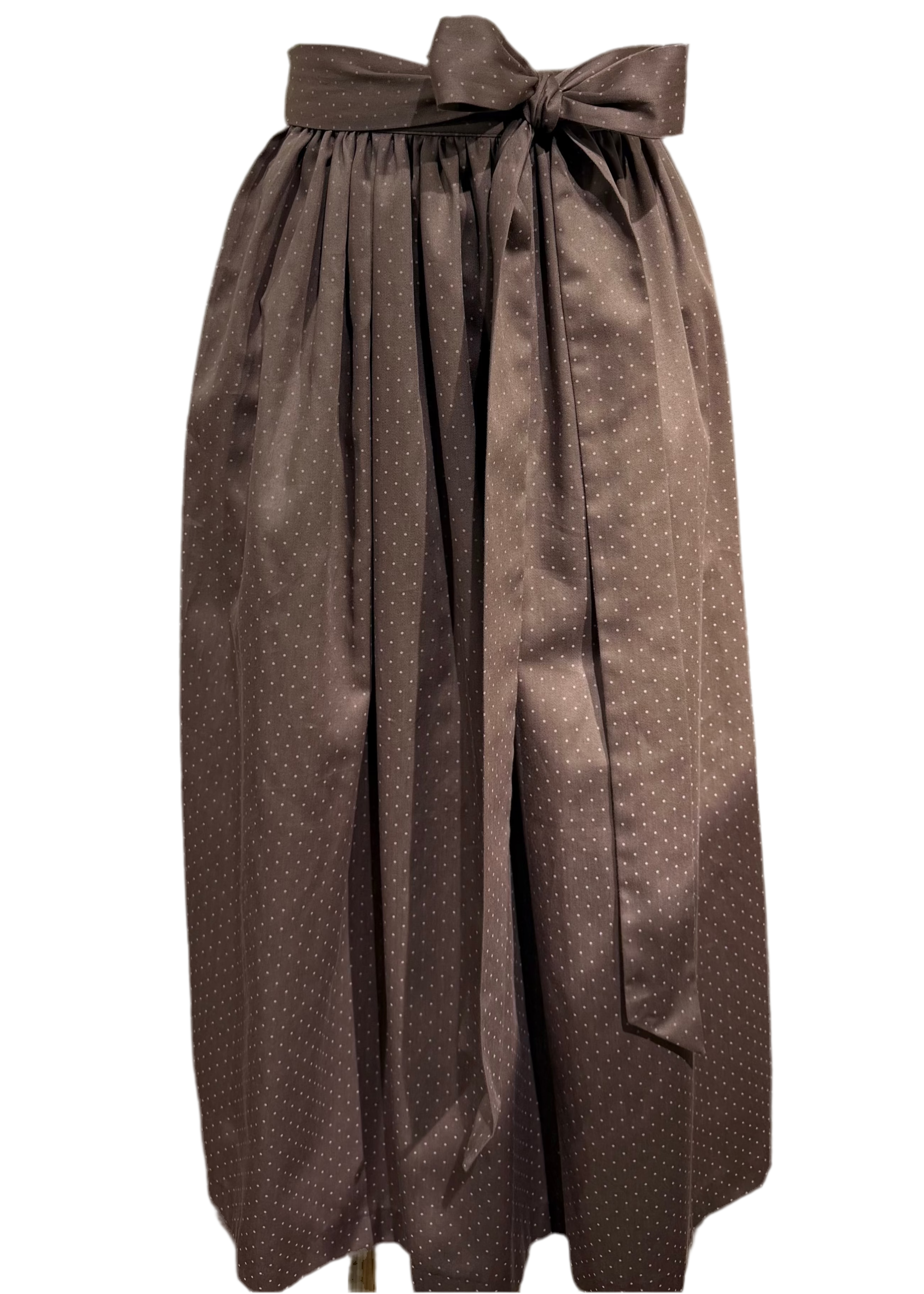 Dirndlschürze Anno Domini Design braun 80cm