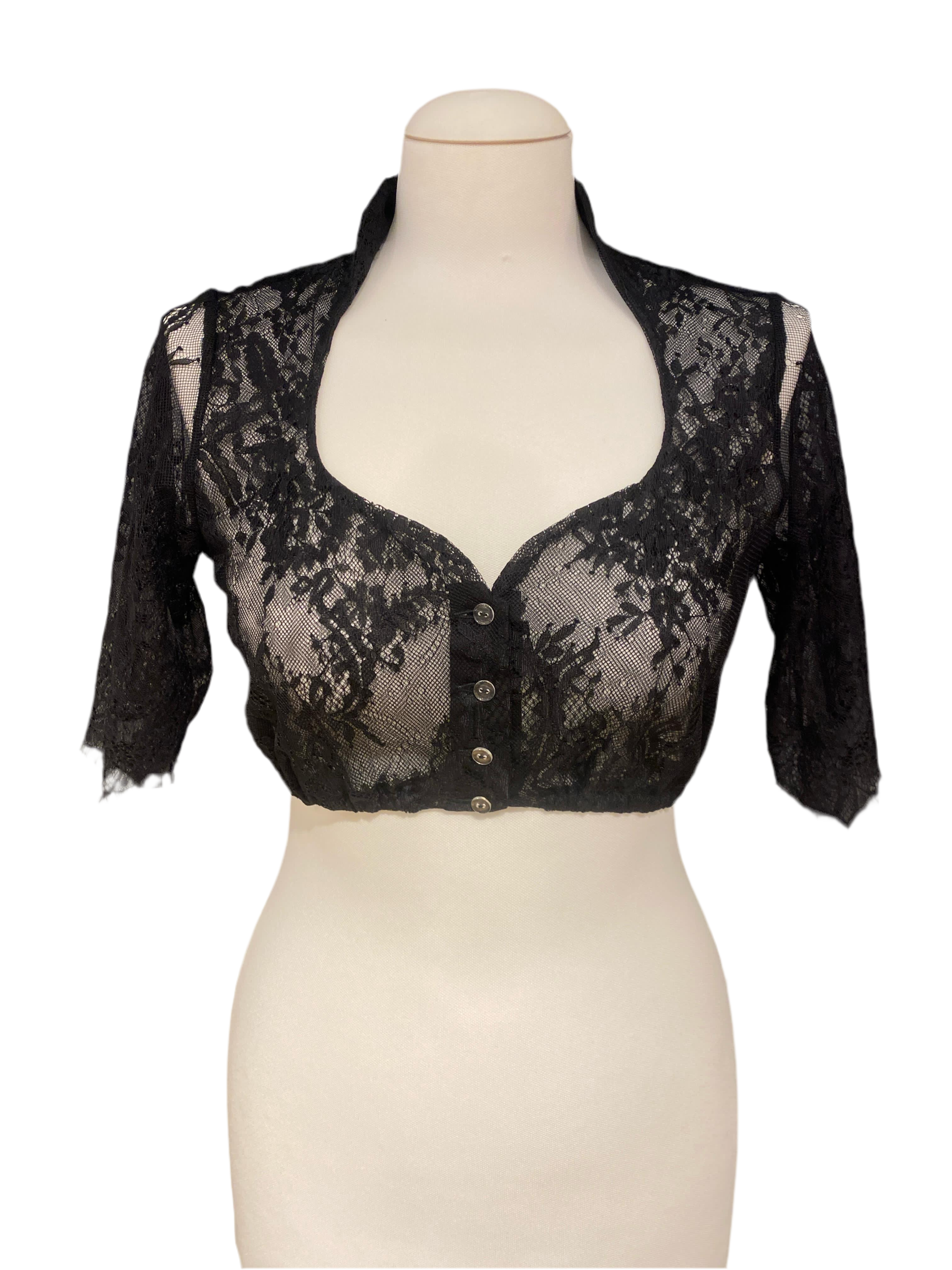 Dirndlbluse Astrid Söll Spitze