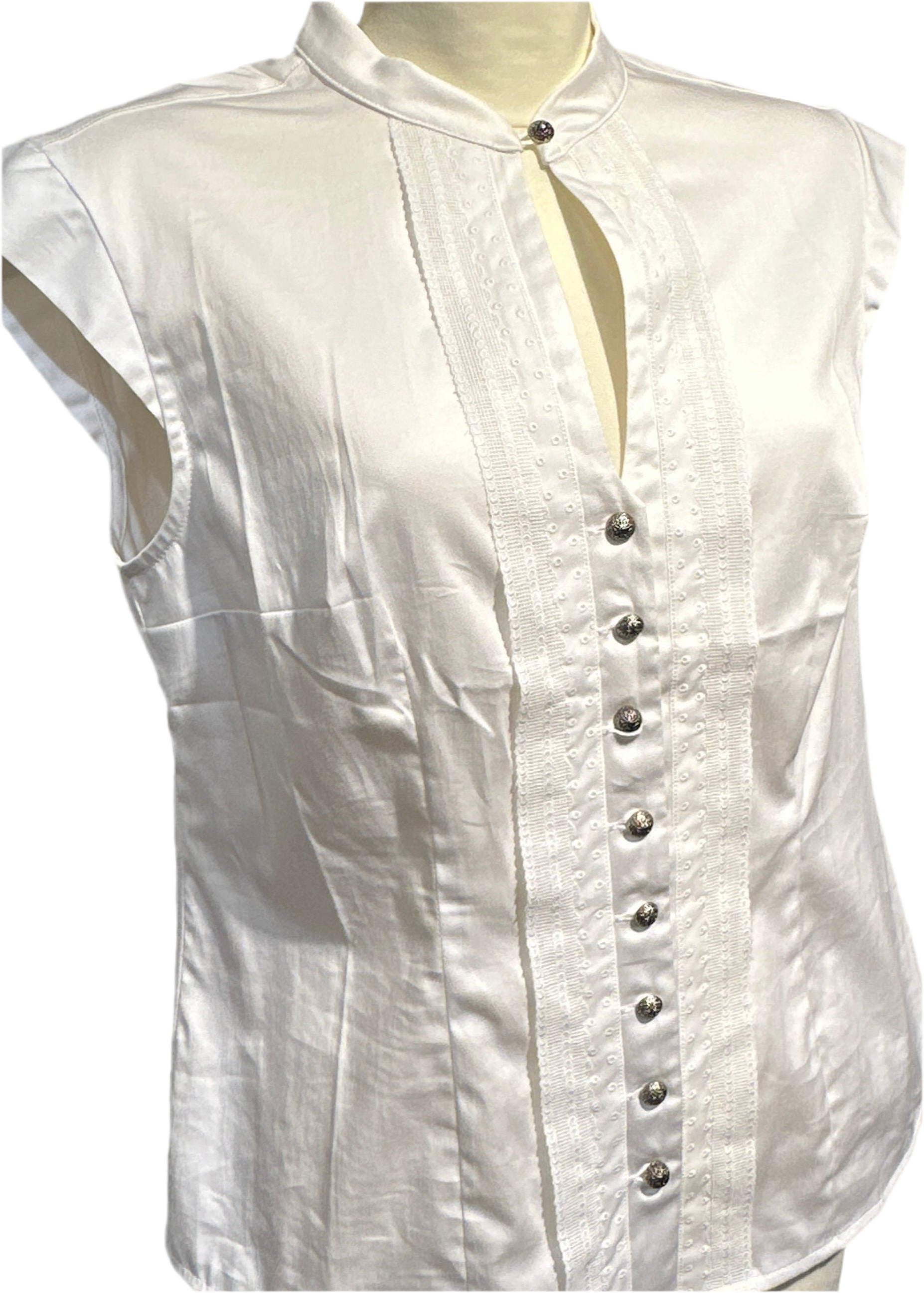 Trachtenbluse Carina Anno Domini Design weiß