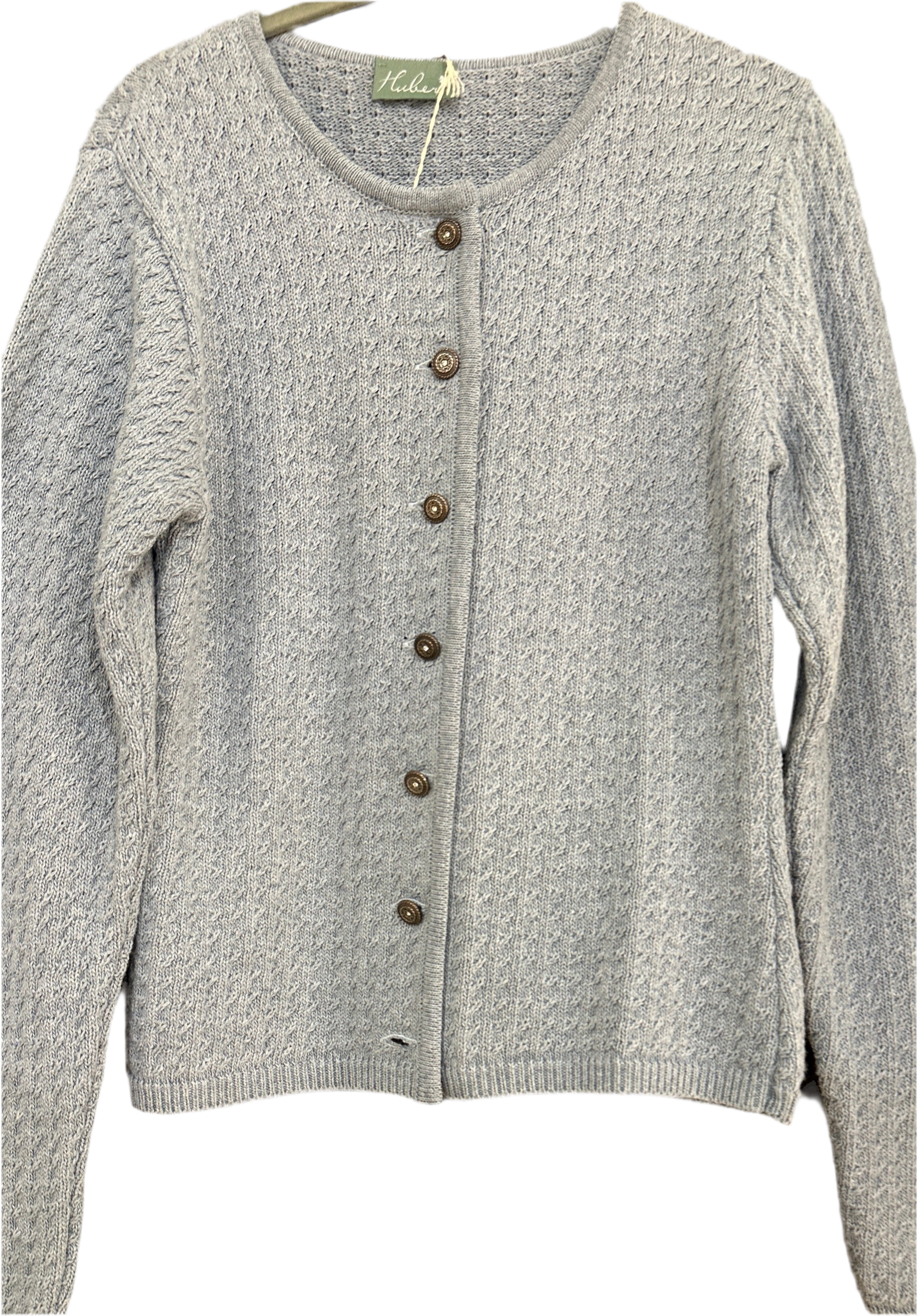 Trachten Dirndl Strickjacke Huber Mode Annabel himmelblau