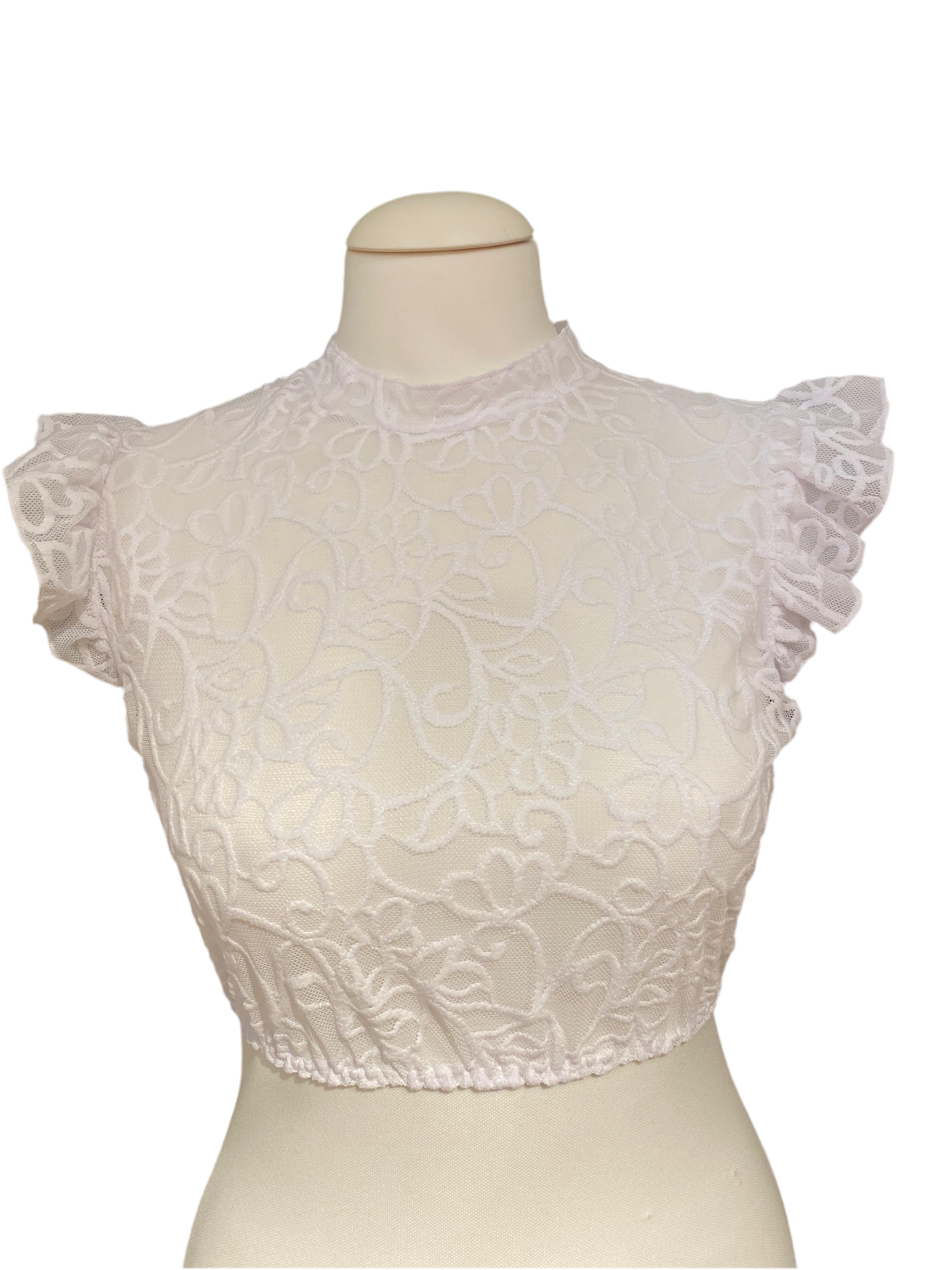 Dirndlbluse Chiara Nina von C. weiß