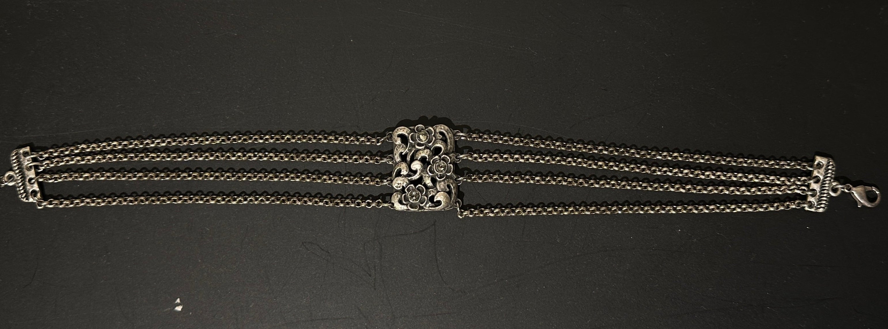 Kropfkette silber