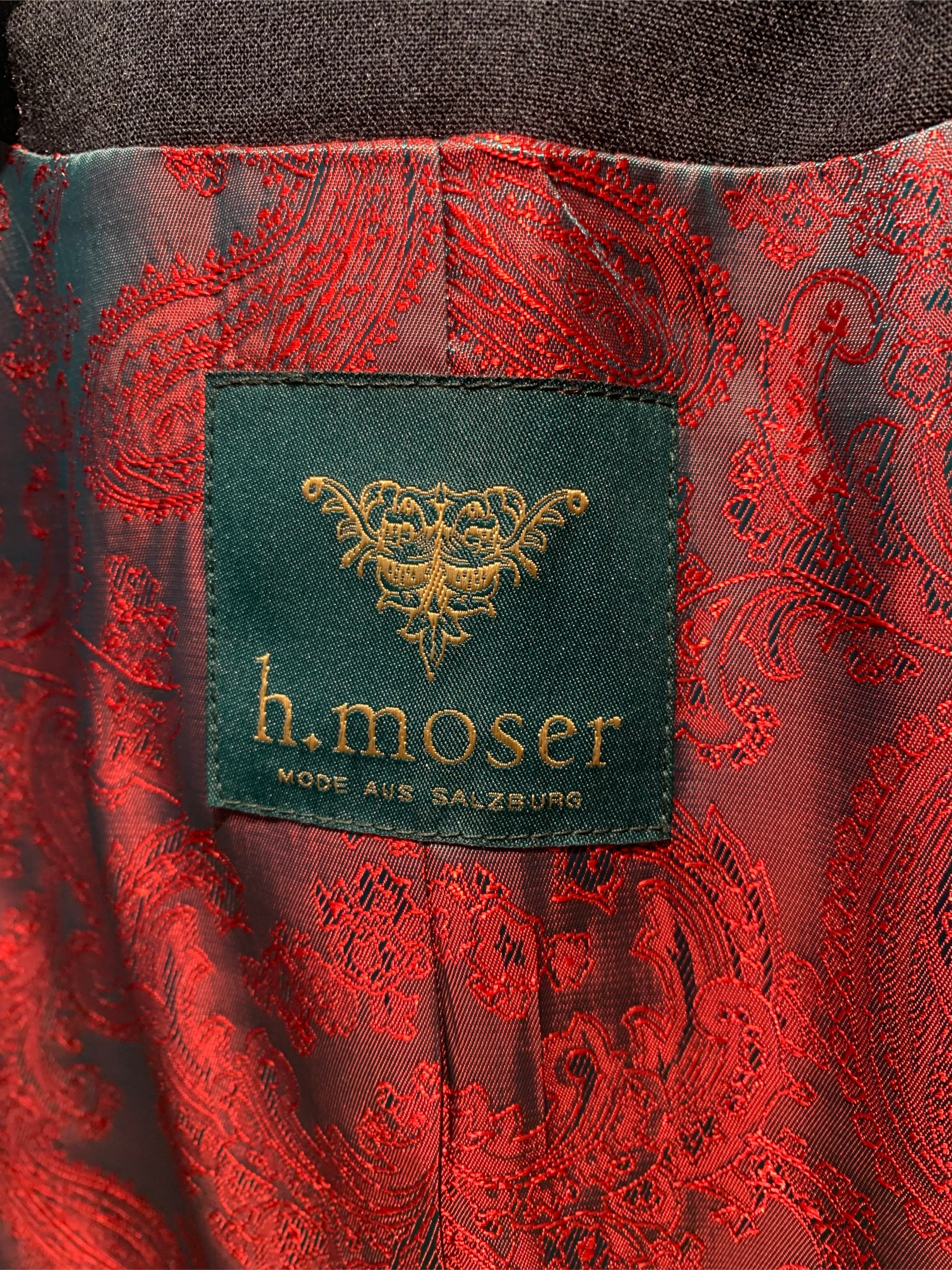Trachtenblazer Jacke Moser Pilgram anthrazit