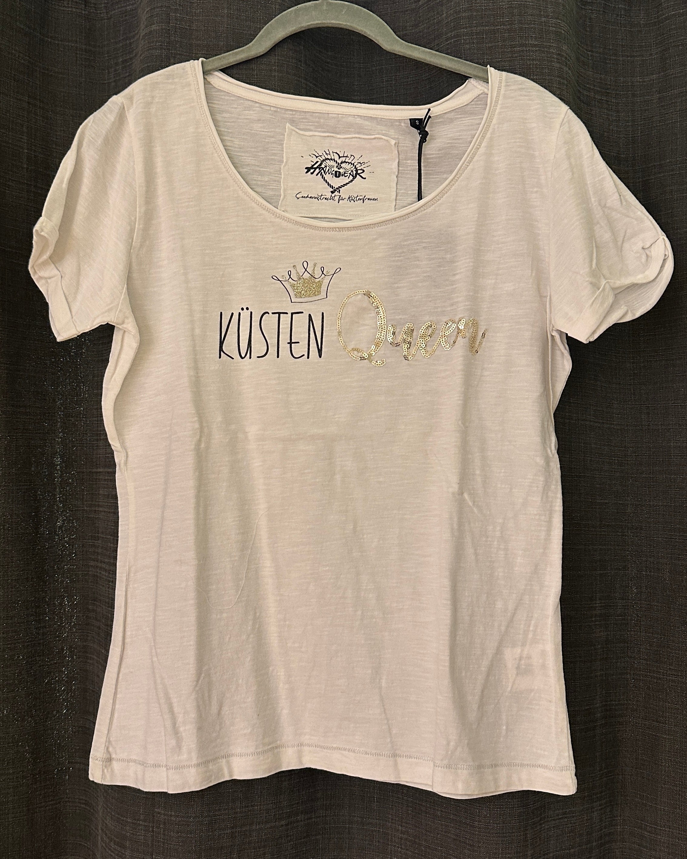 Tshirt Hangowear Küstenqueen off-white