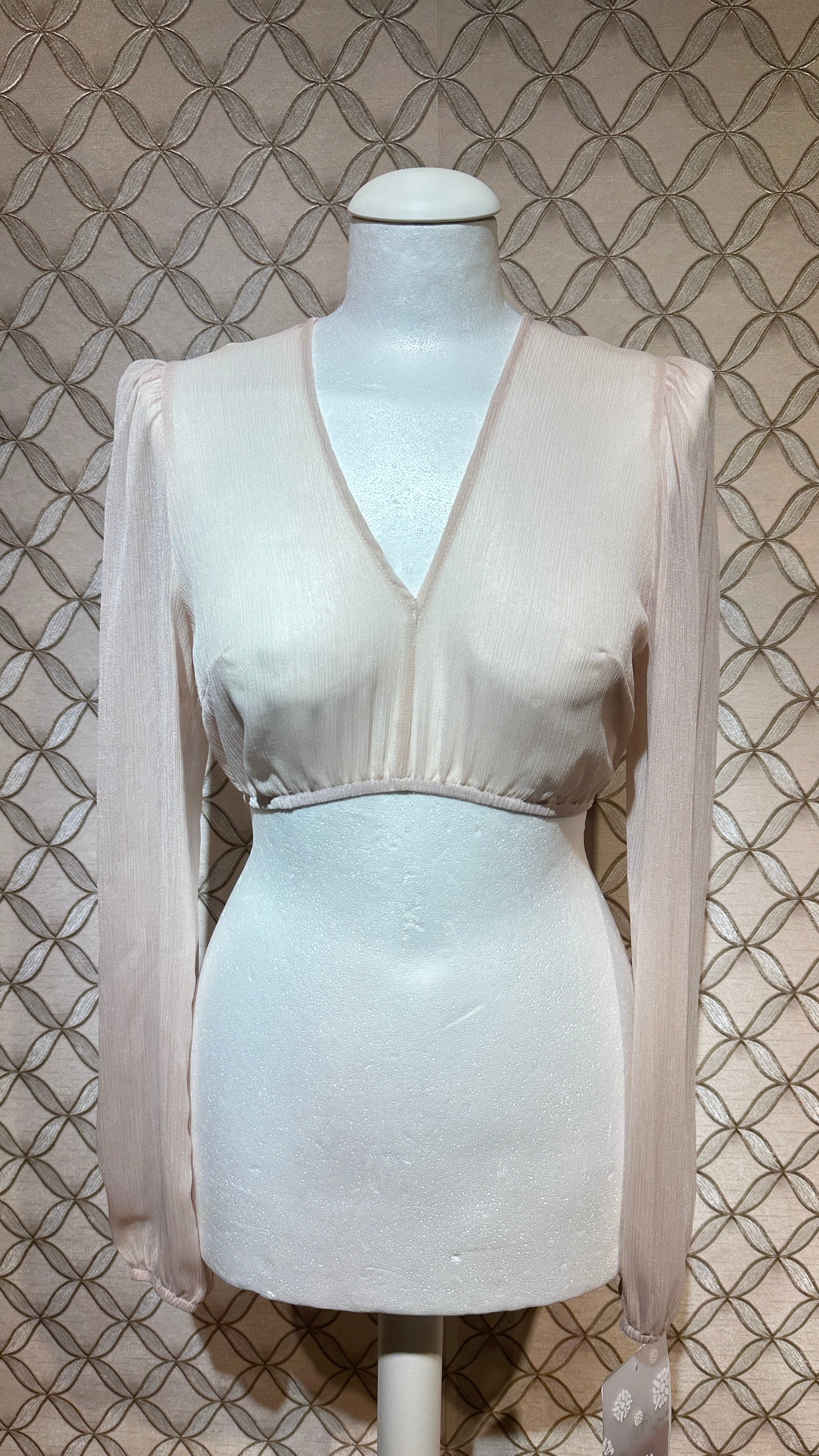 Dirndlbluse Marjo Salching beige