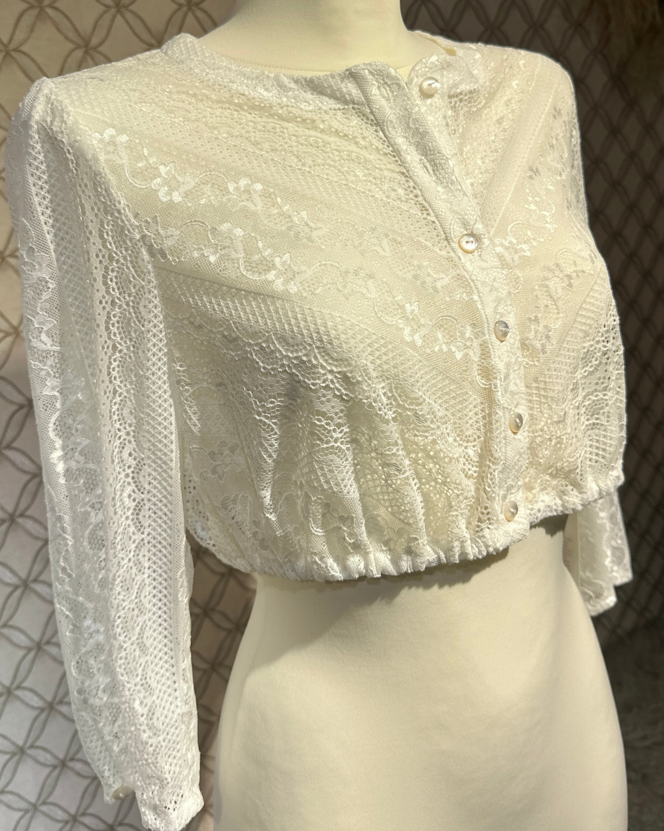 Dirndlbluse Gisa Anno Domini Design ecru
