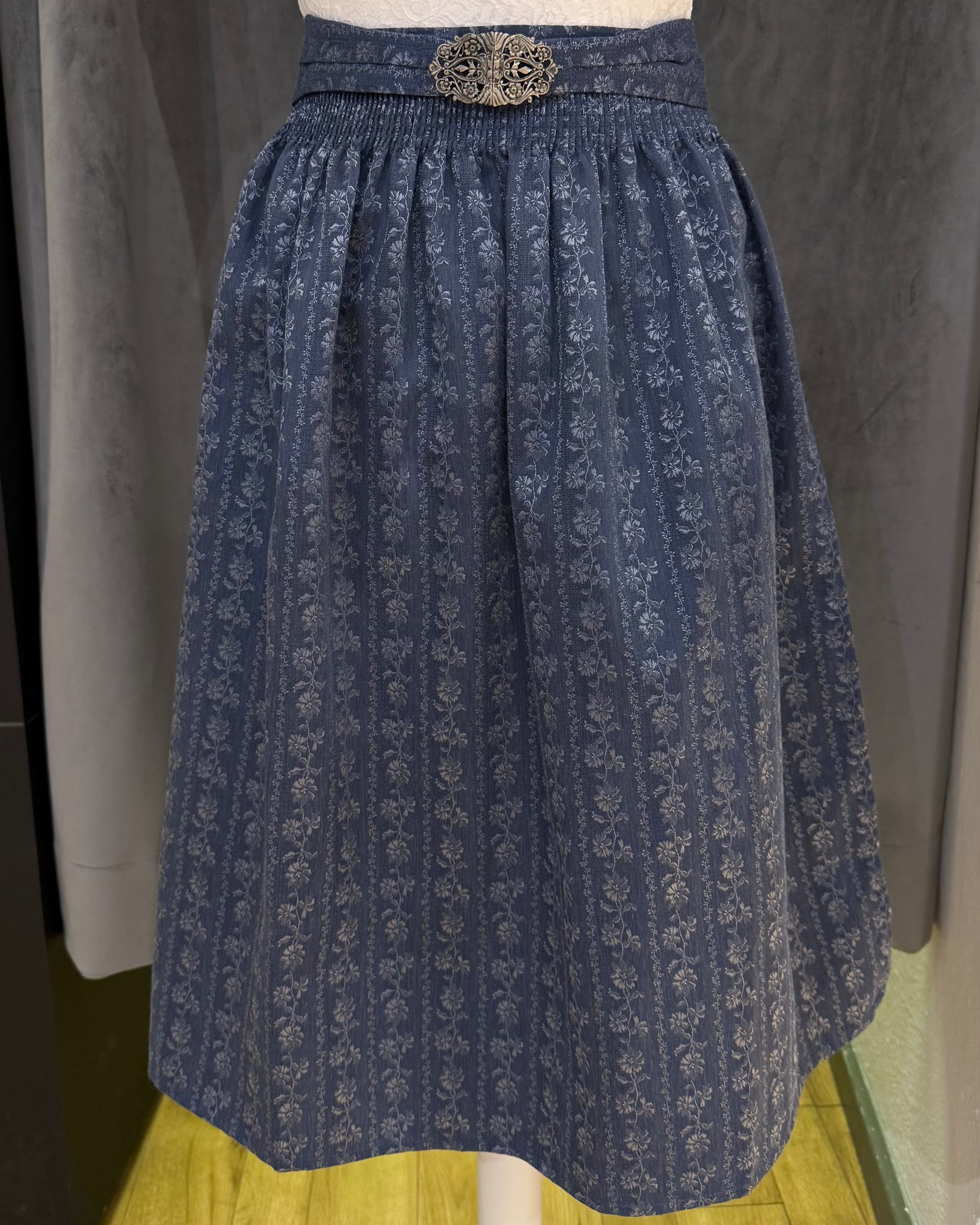 Dirndlschürze Stockerpoint blau70cm
