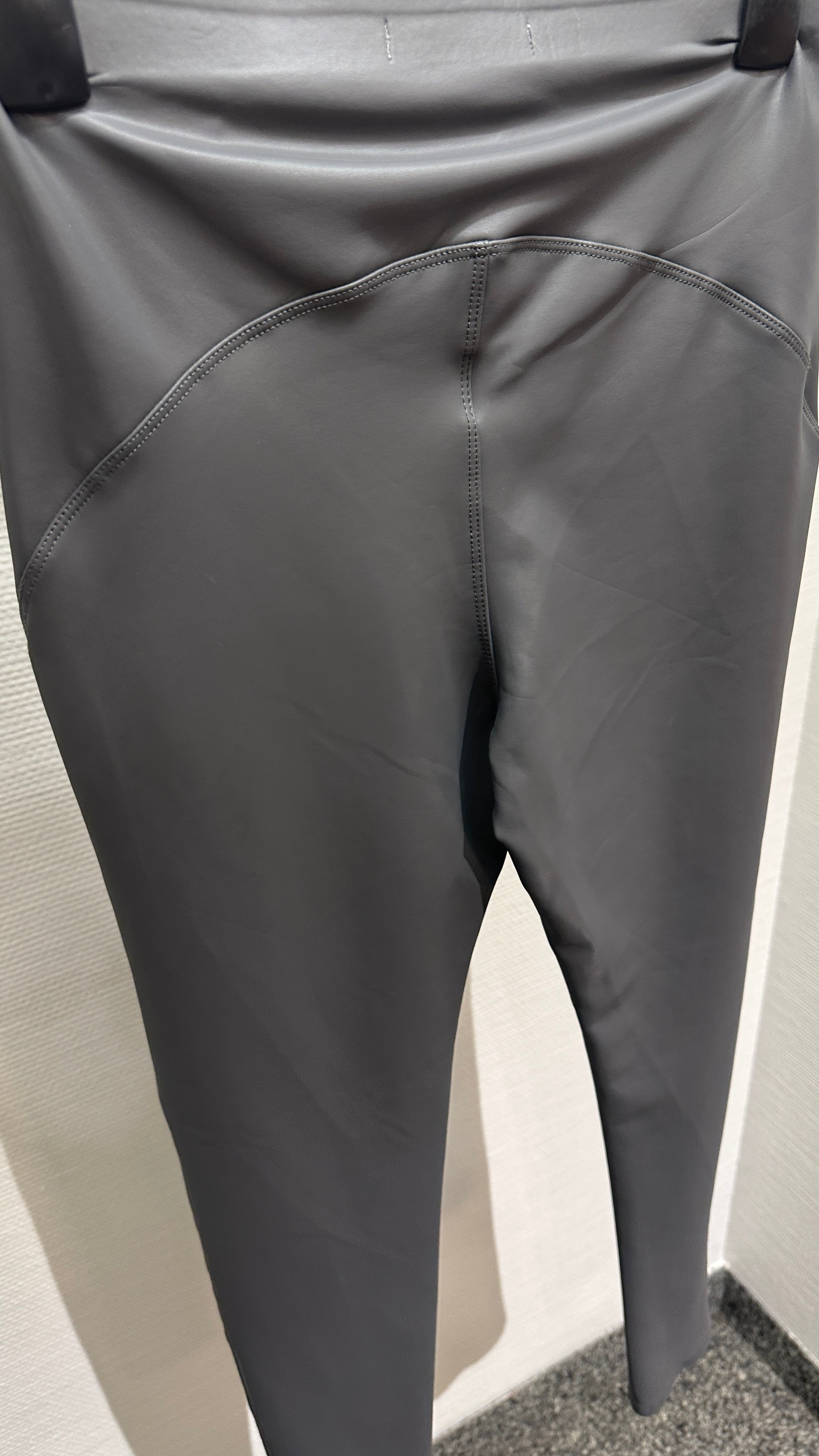 Leggings Lederoptik V Milano grau