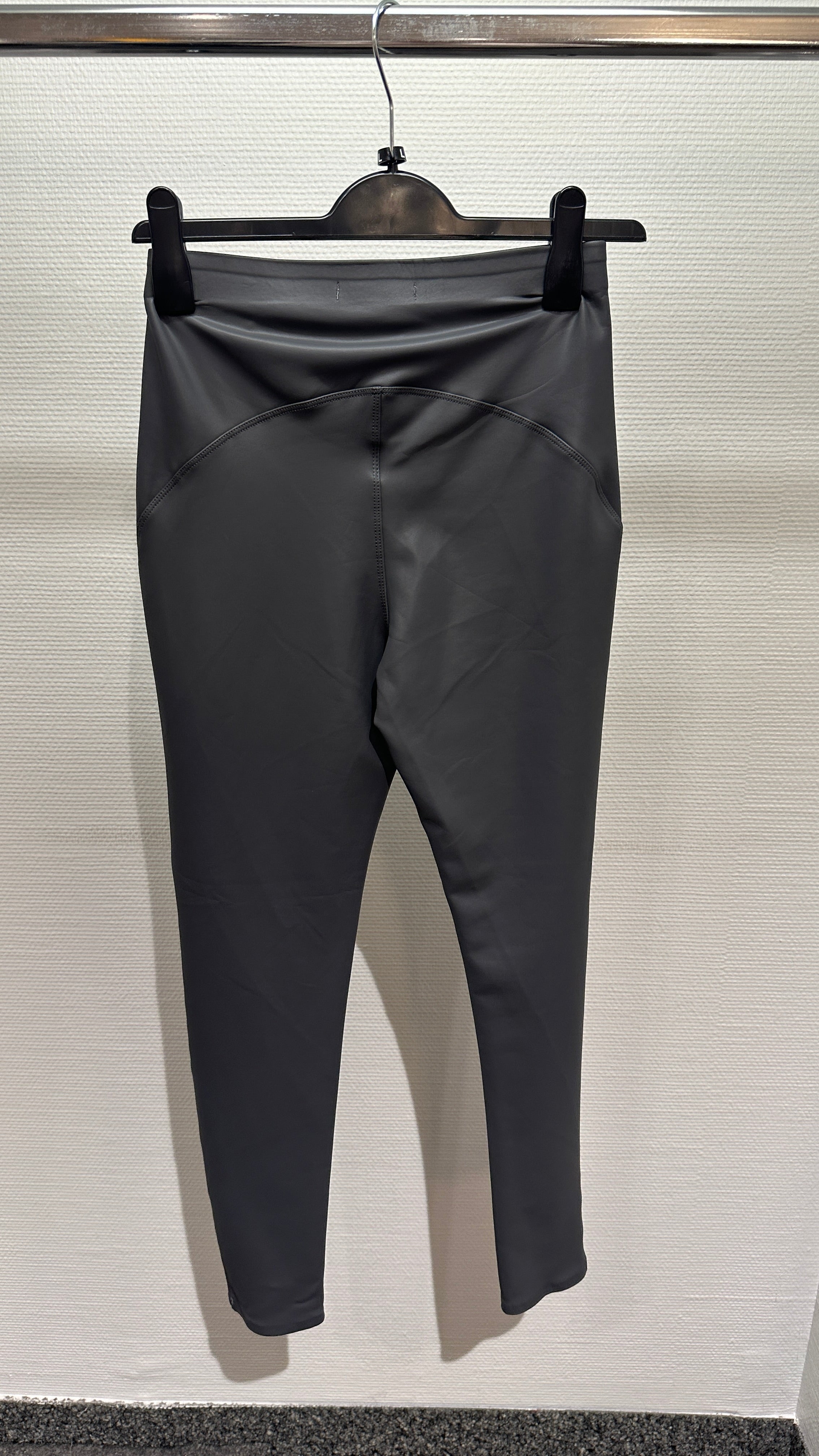 Leggings Lederoptik V Milano grau