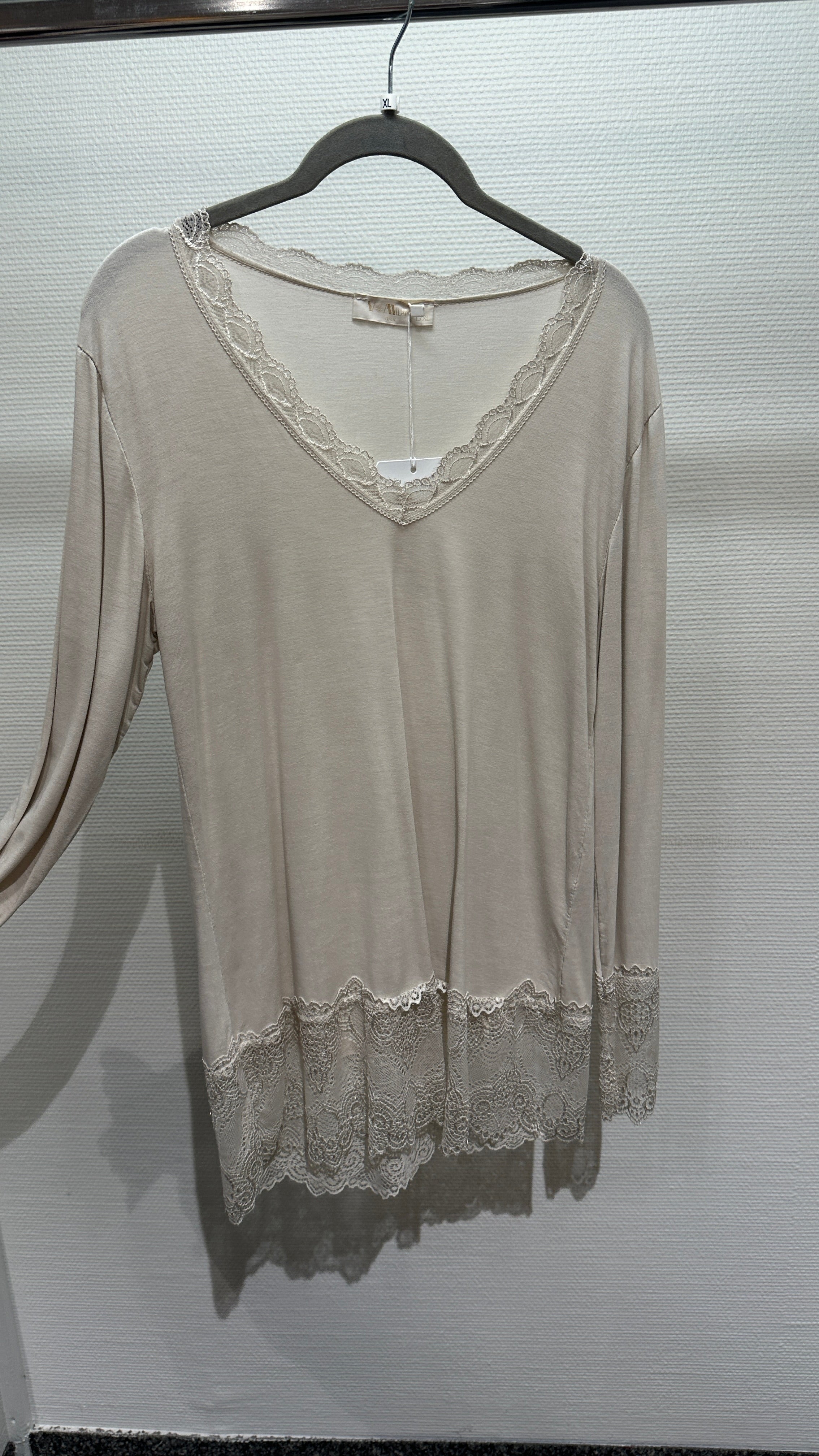 Shirt V Milano creme