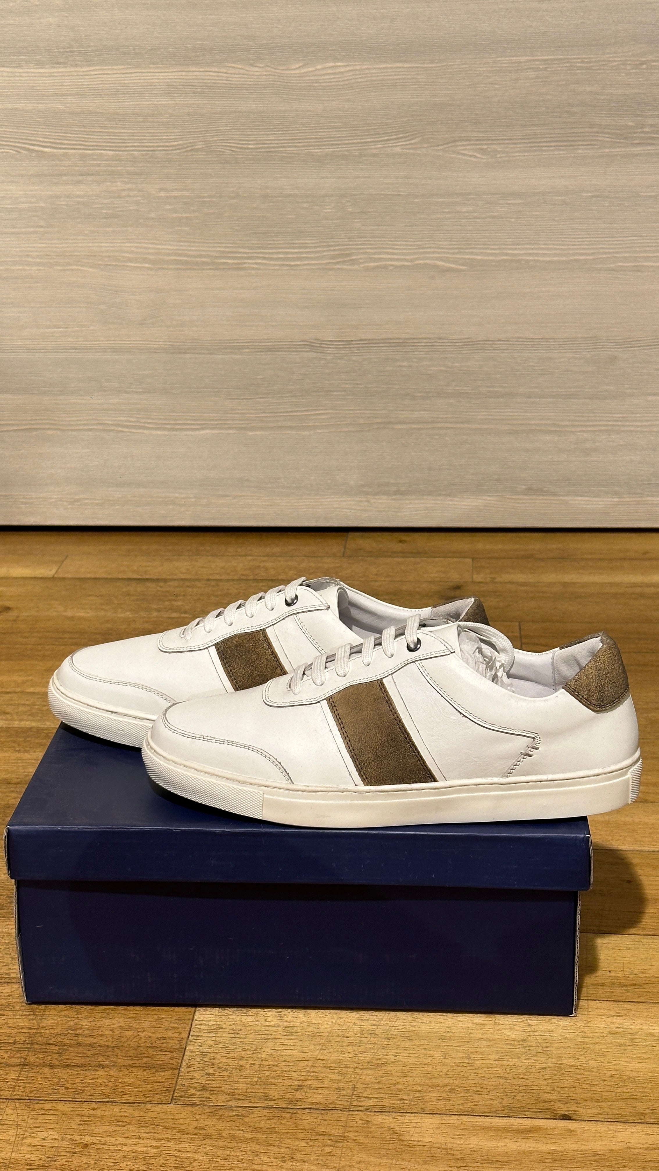 Trachtenschuh Sneaker Weiß/Bajra