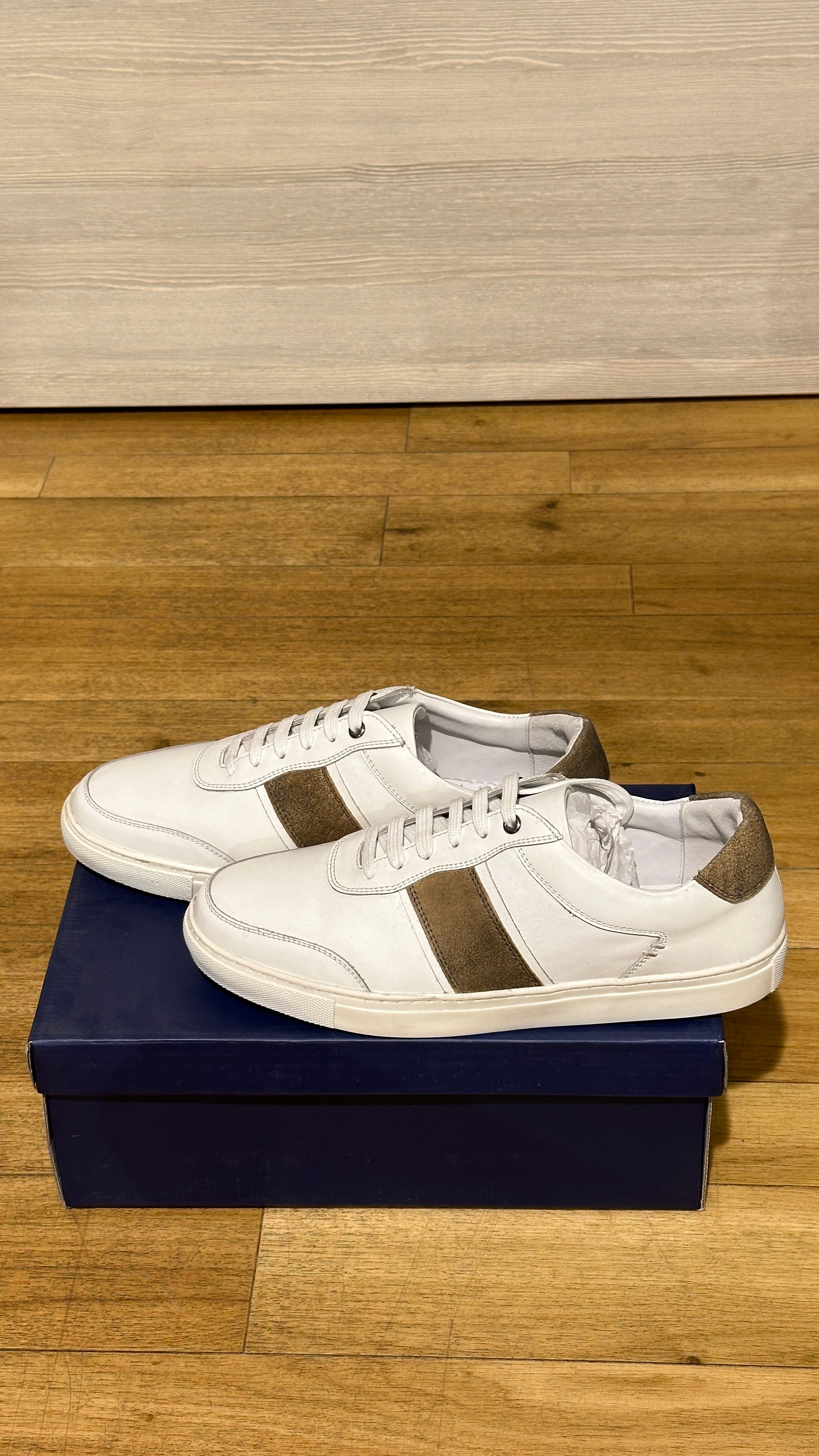 Trachtenschuh Sneaker Weiß/Bajra