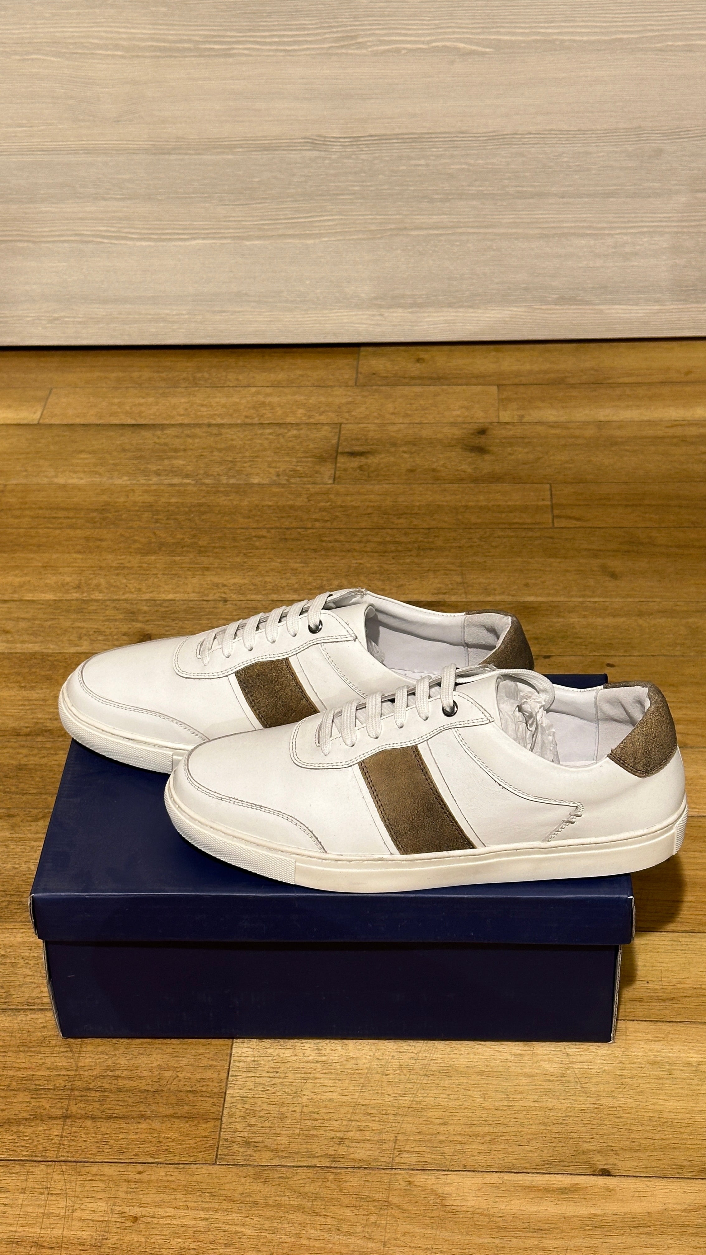 Trachtenschuh Sneaker Weiß/Bajra