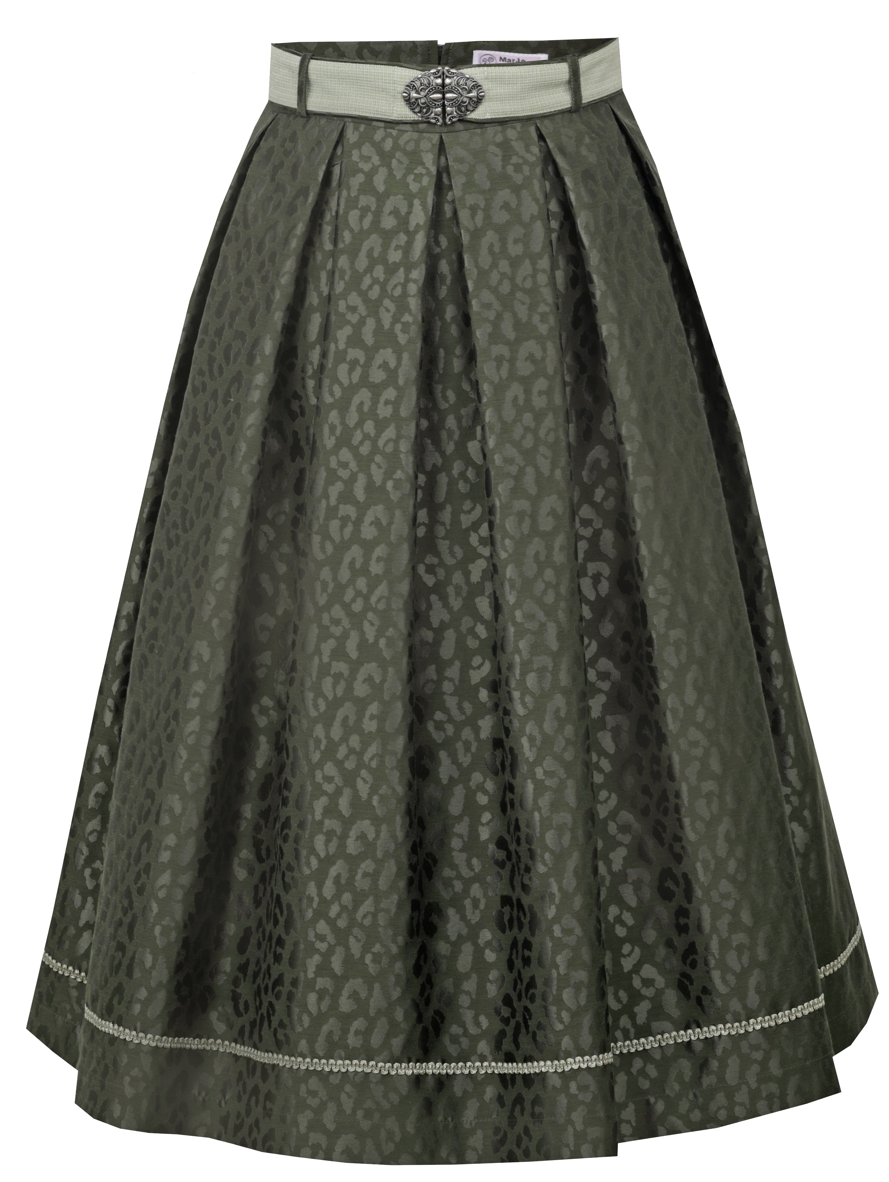 Trachtenrock Marjo Windberg olive 70cm