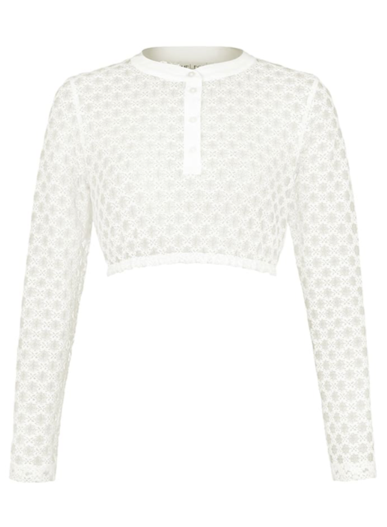 Dirndlbluse Monja Melega creme