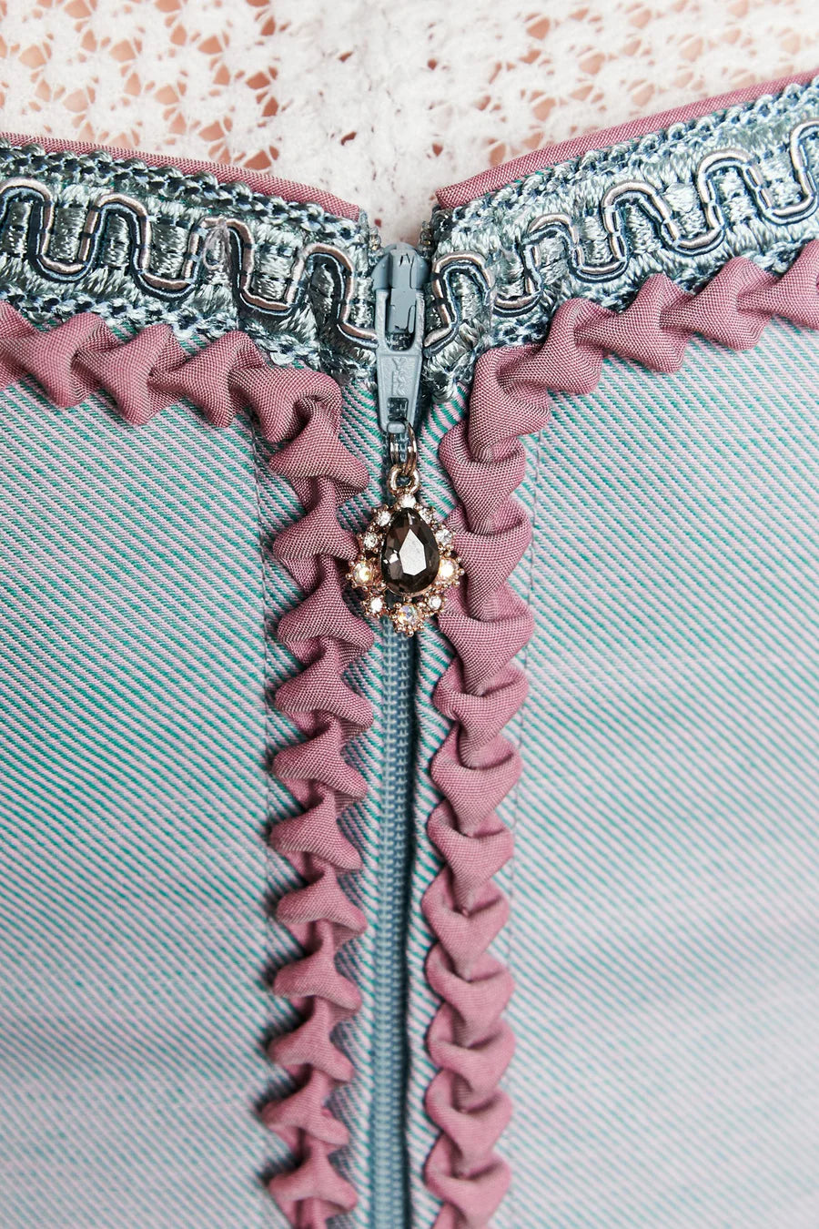 Dirndl Krüger türkis 70cm
