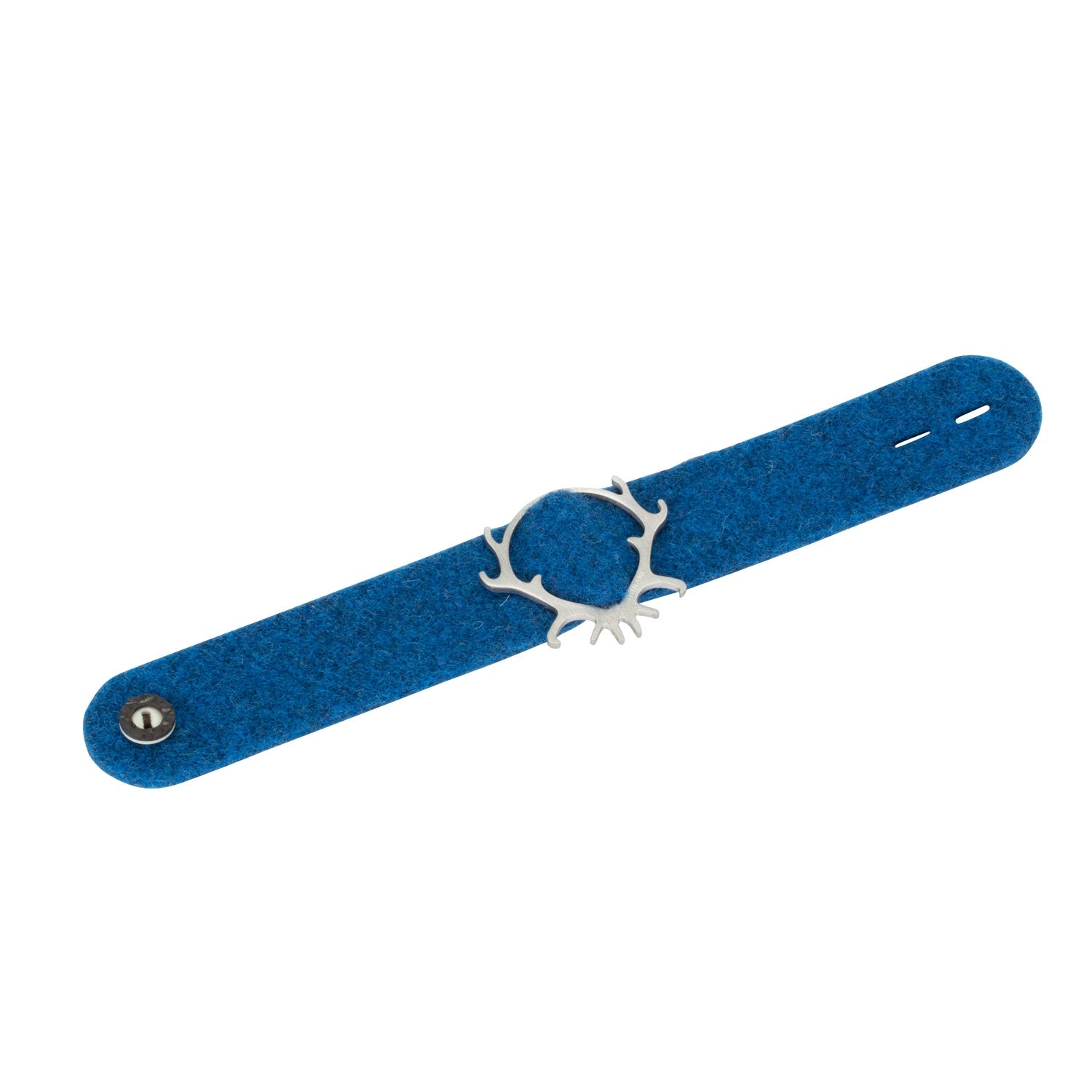 tempfilzband_blau_mit_dirndlspangerl_geweih