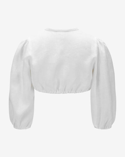 Dirndlbluse Emilia Anno Domini Design Leinen