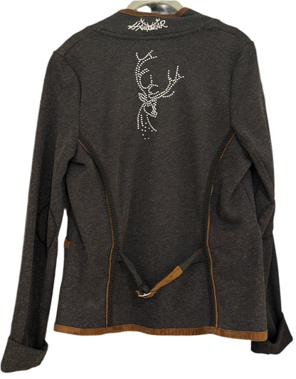 Trachtenjacke Damen Hangowear anthrazit