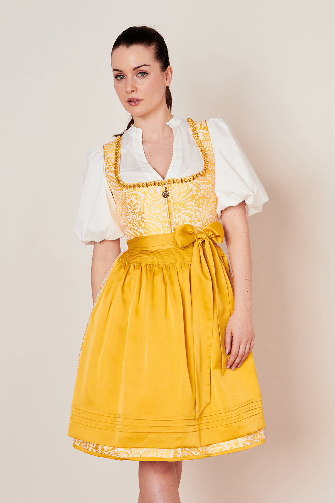 Dirndl Krüger 70cm gelb