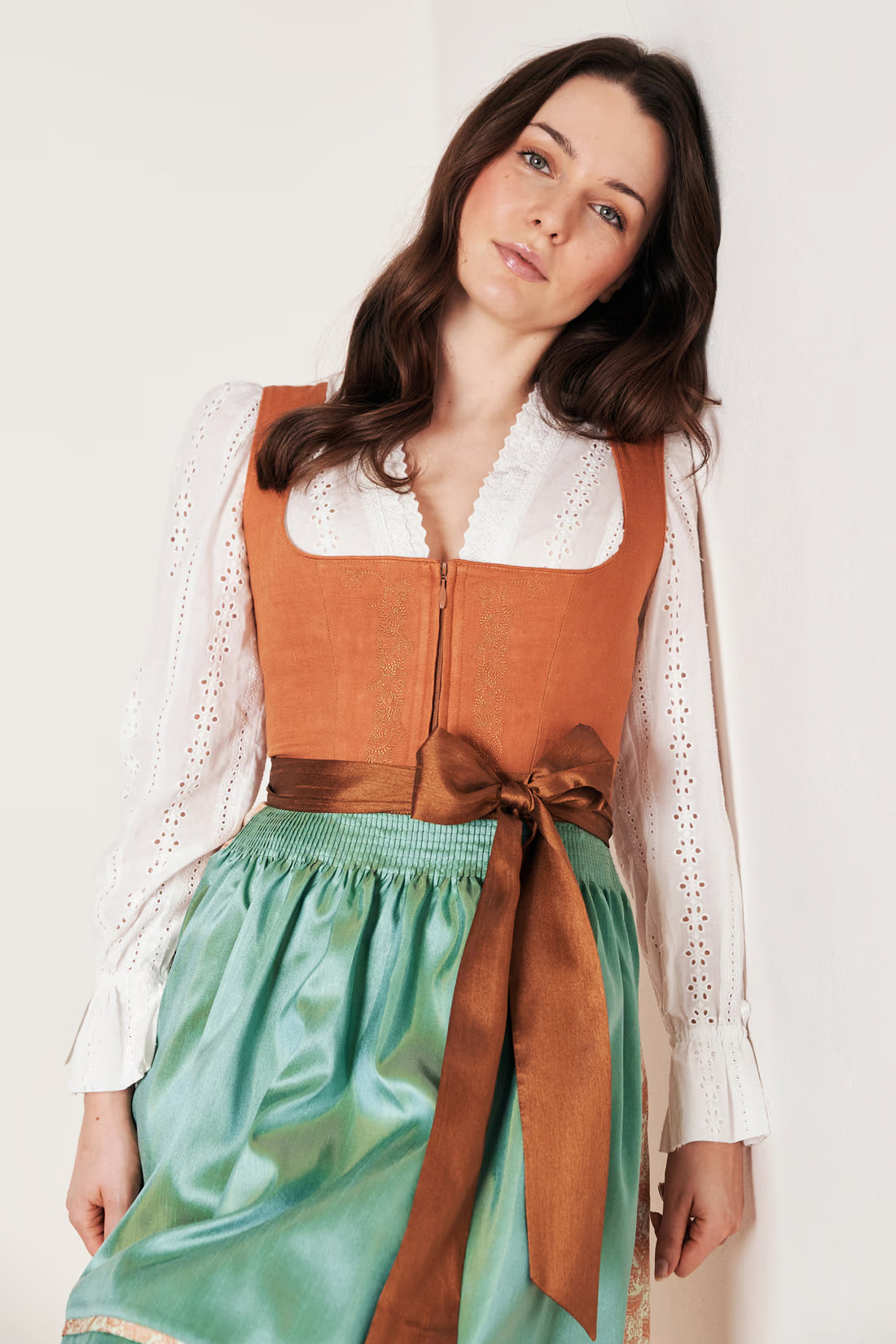Dirndl Krüger Flaminia rost 60 cm