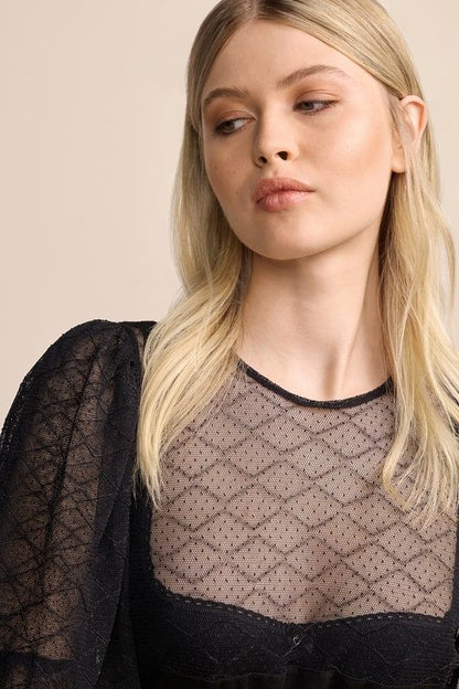 Dirndlbluse Krüger Madl schwarz