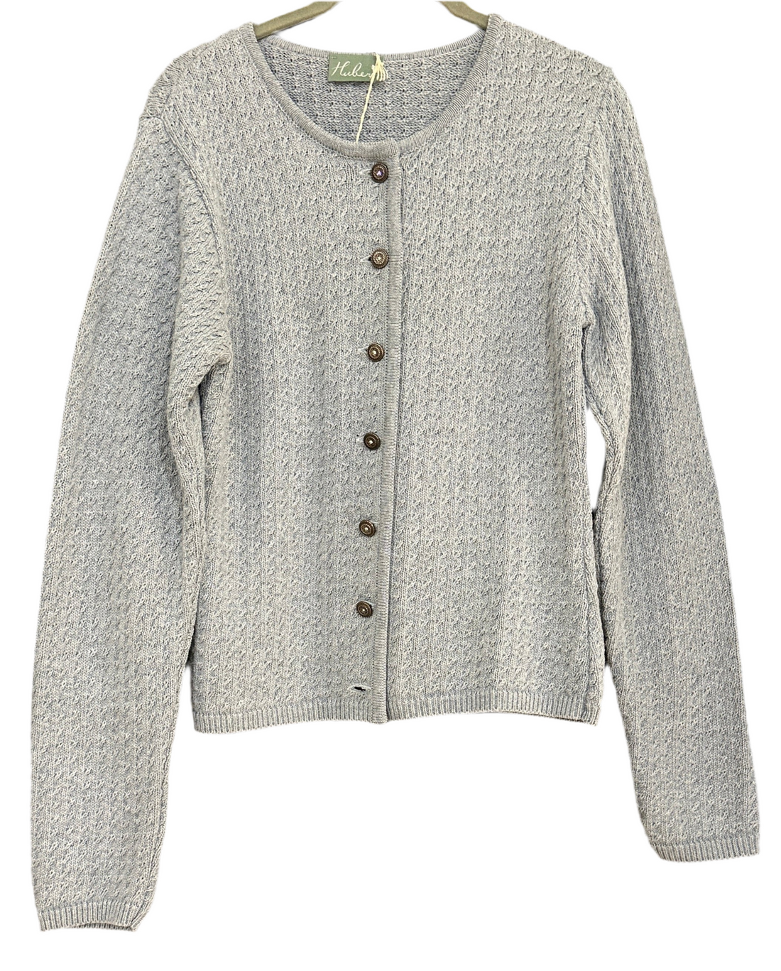 Trachten Dirndl Strickjacke Huber Mode Annabel himmelblau