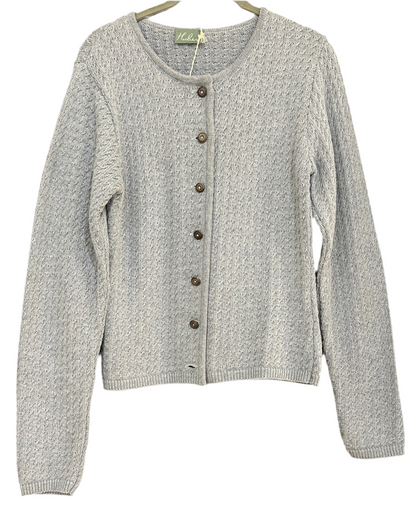 Trachten Dirndl Strickjacke Huber Mode Annabel himmelblau