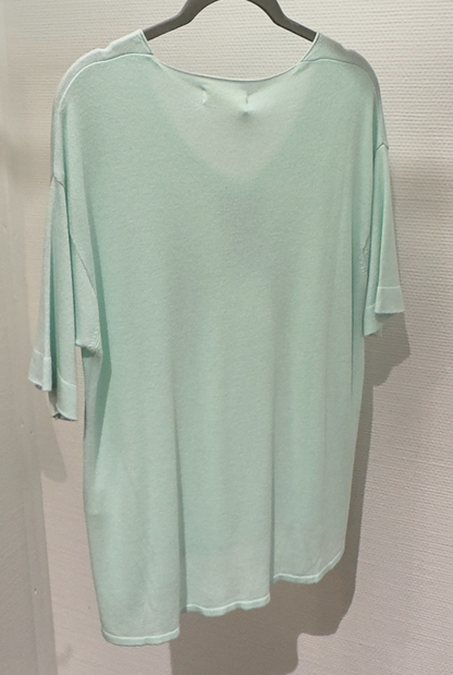 Shirt V Milano mint