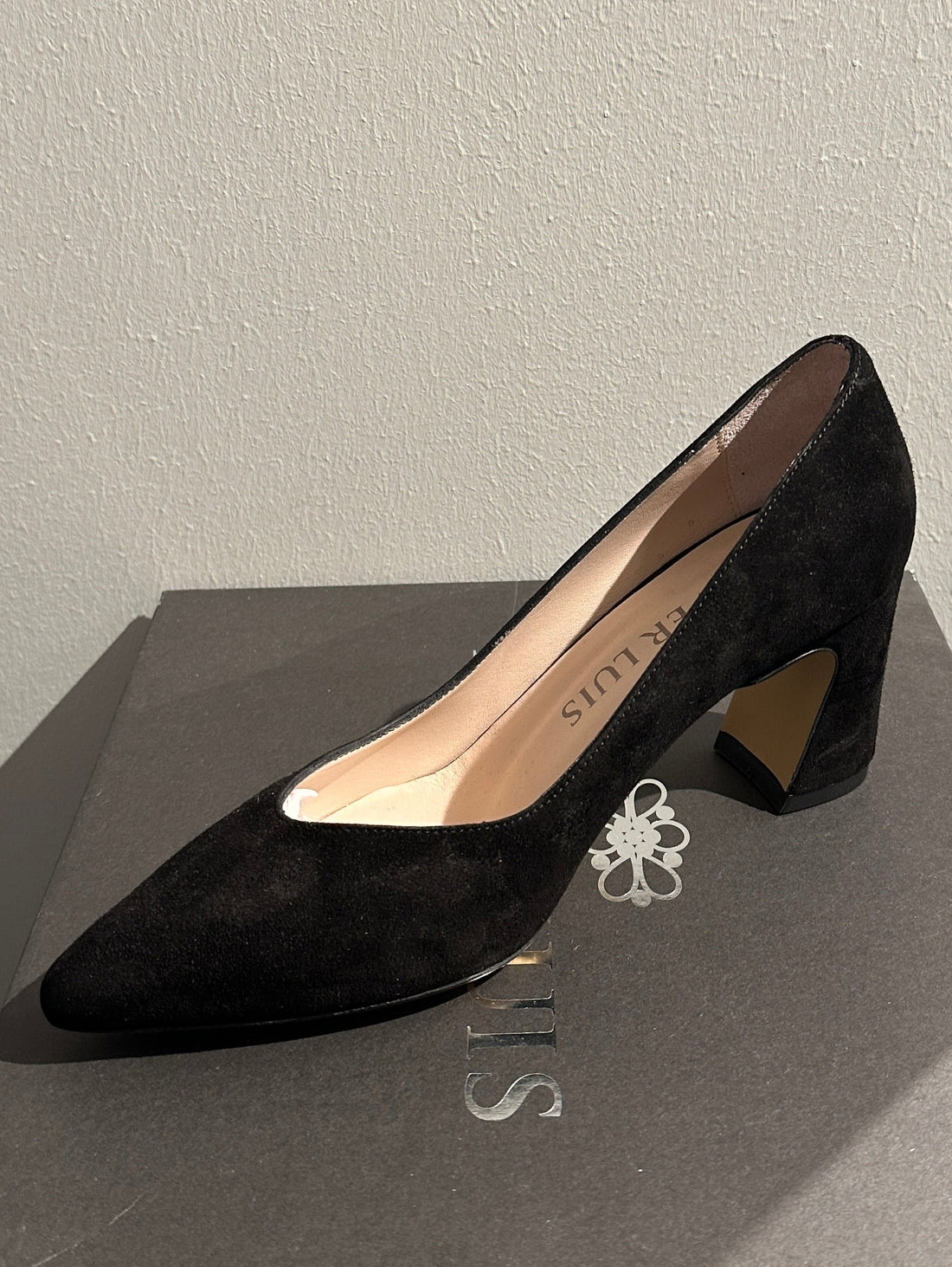 Trachten Dirndlschuh Pumps Hanna - Xaver Luis schwarz