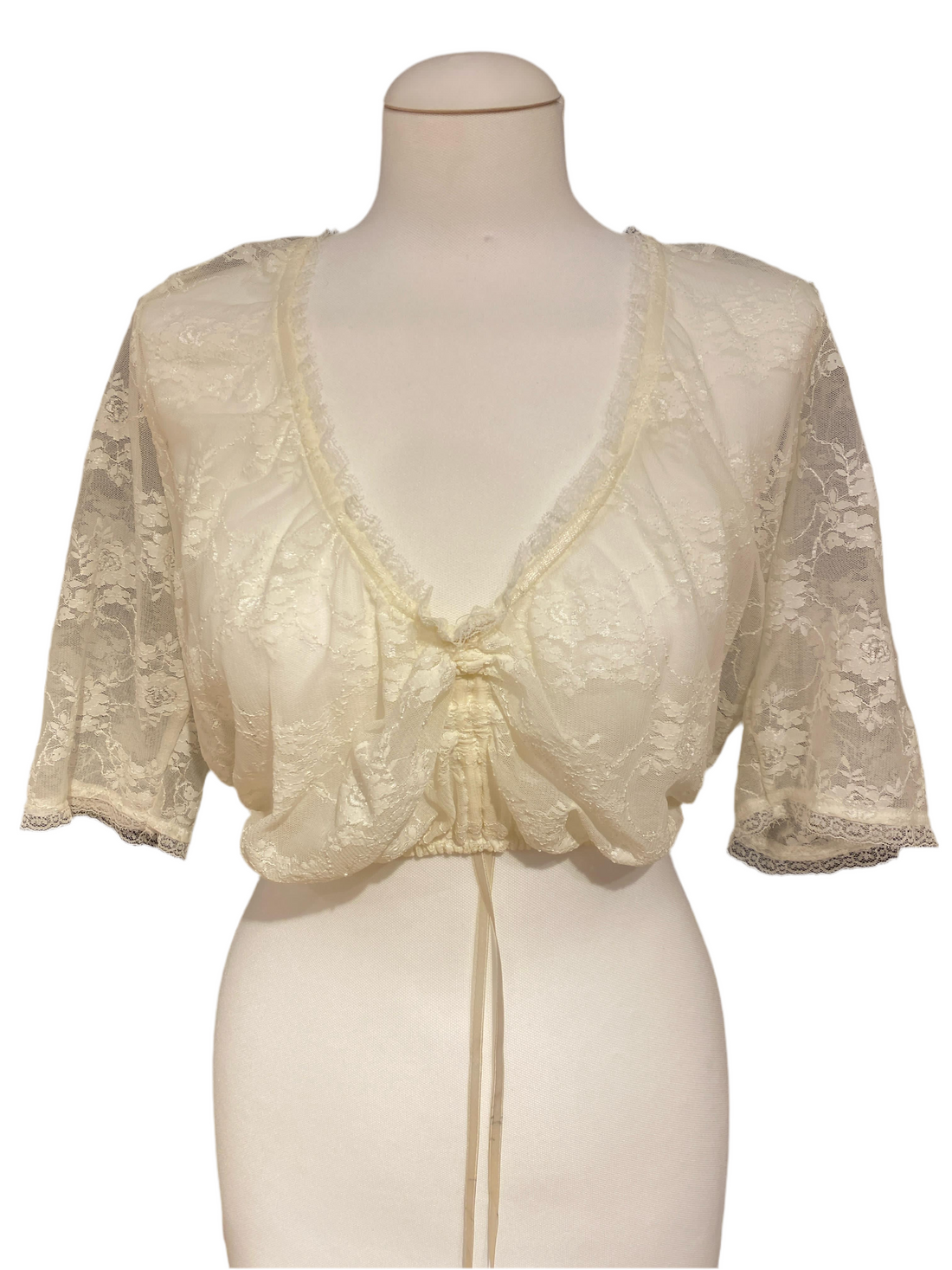 Dirndlbluse Melega Spitze