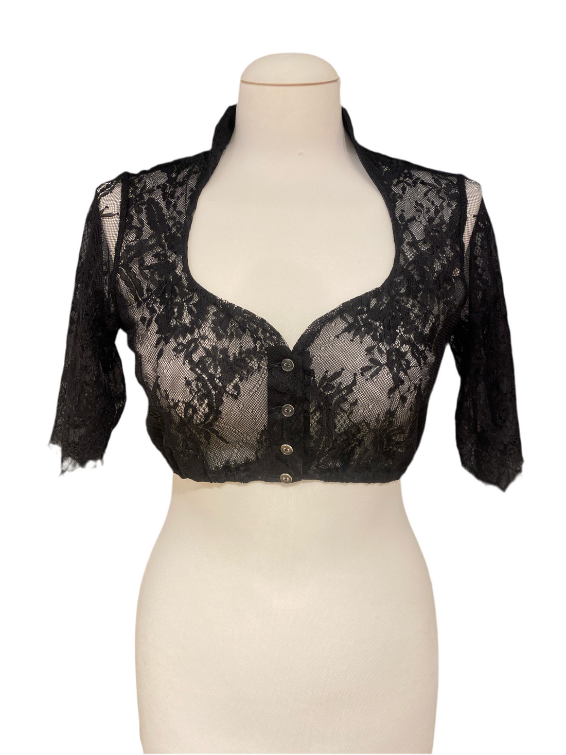 Dirndlbluse Astrid Söll Spitze