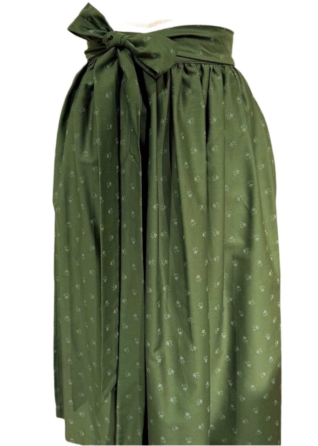Dirndlschürze Anno Domini Design grün 70cm