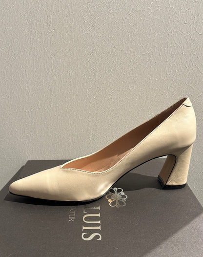 Trachten Dirndlschuh Pumps Hanna - Xaver Luis creme