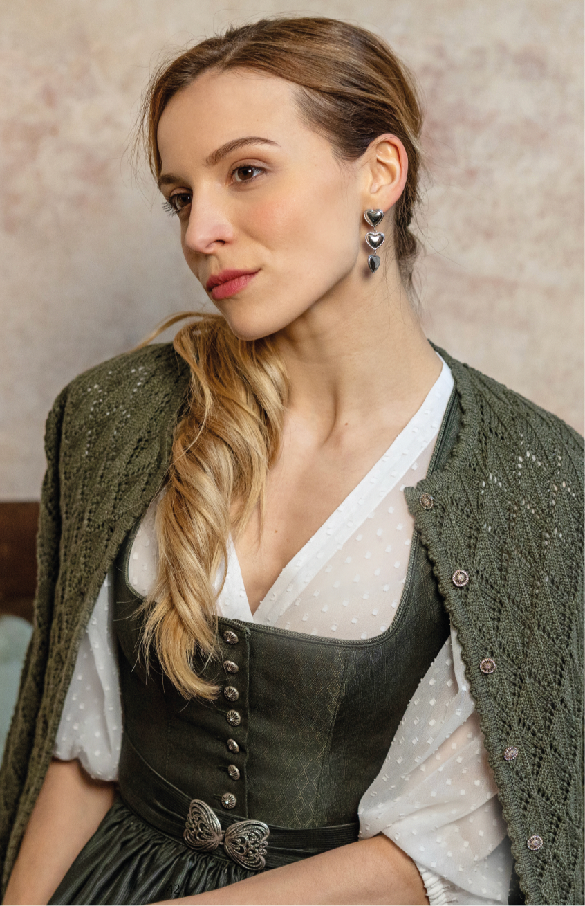 Dirndlbluse Marjo Ahorntal weiß