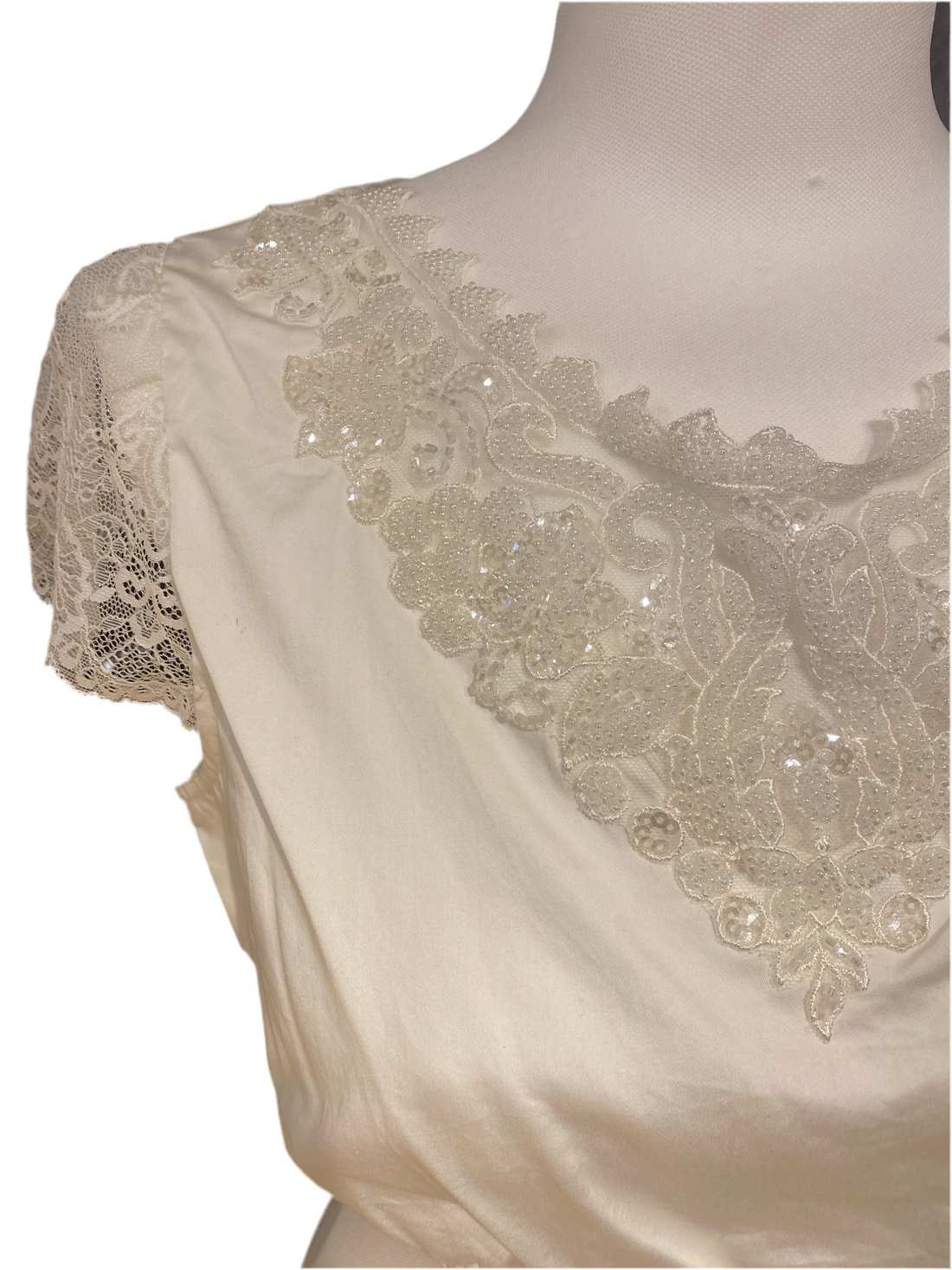 Dirndlbluse Krüger Collection Perlen