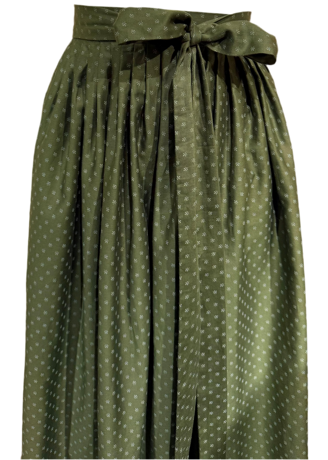 Dirndlschürze Anno Domini Design grün 80cm