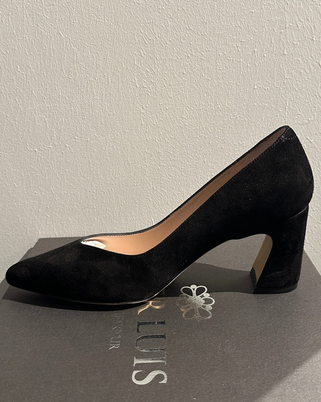 Trachten Dirndlschuh Pumps Hanna - Xaver Luis schwarz