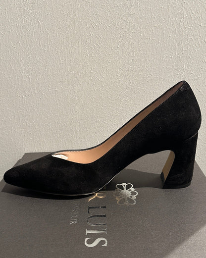 Trachten Dirndlschuh Pumps Hanna - Xaver Luis schwarz