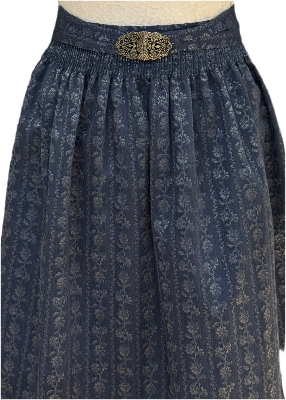 Dirndlschürze Stockerpoint blau70cm