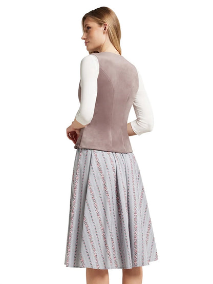 Trachtenmieder Samt Berwin rose