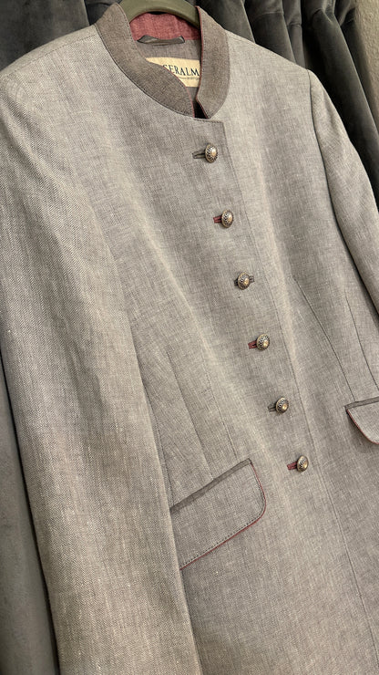 Trachtenjacke Damen Kaiserjäger grau