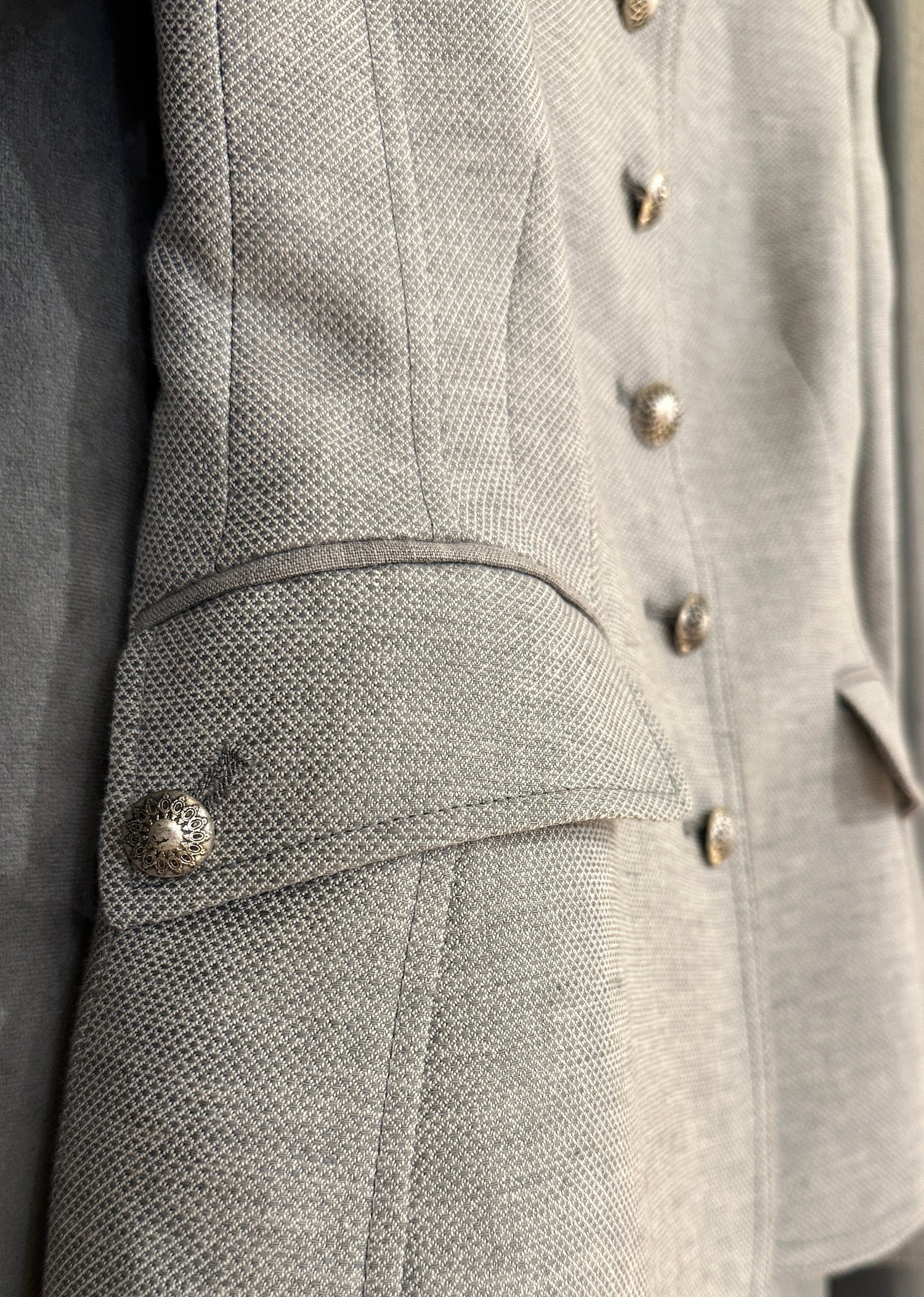 Trachtenjacke Damen Kaiserjäger Angie grau