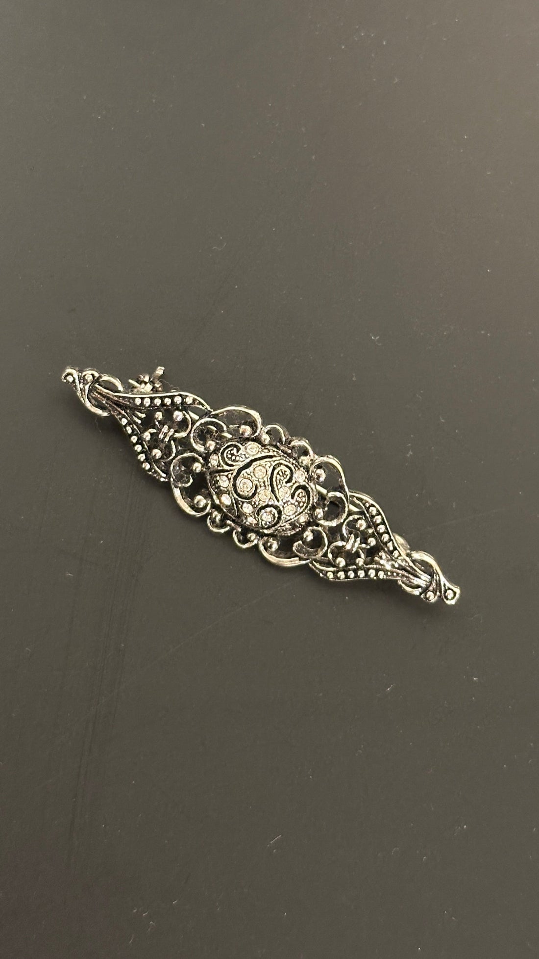 Trachten Brosche silber