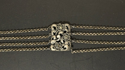 Kropfkette silber