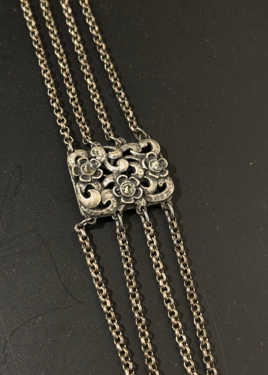Kropfkette silber