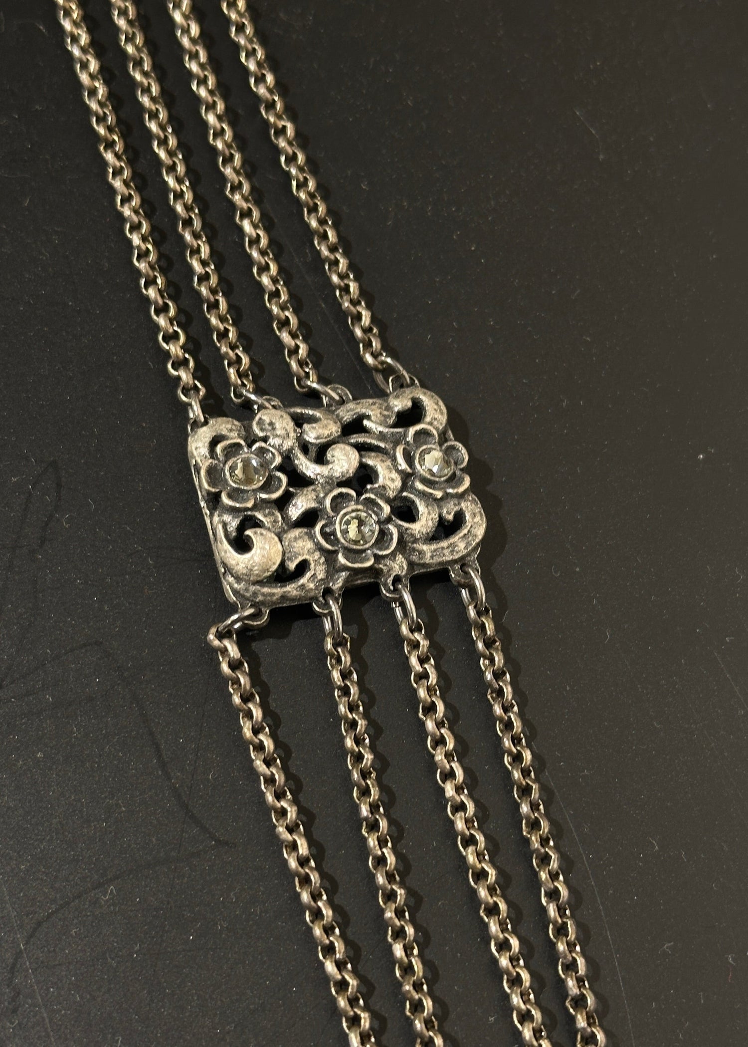 Kropfkette silber
